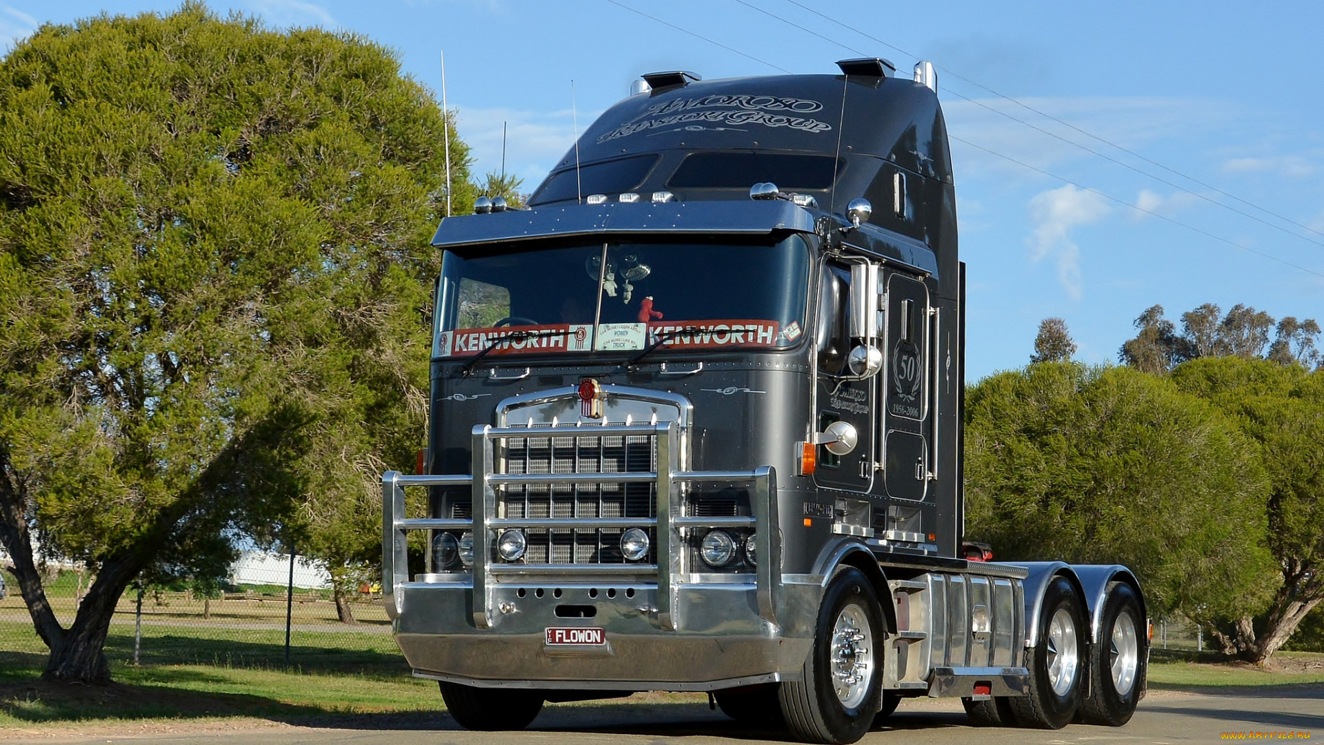 kenworth, k104, автомобили, kenworth, тяжелый, грузовик, седельный, тягач