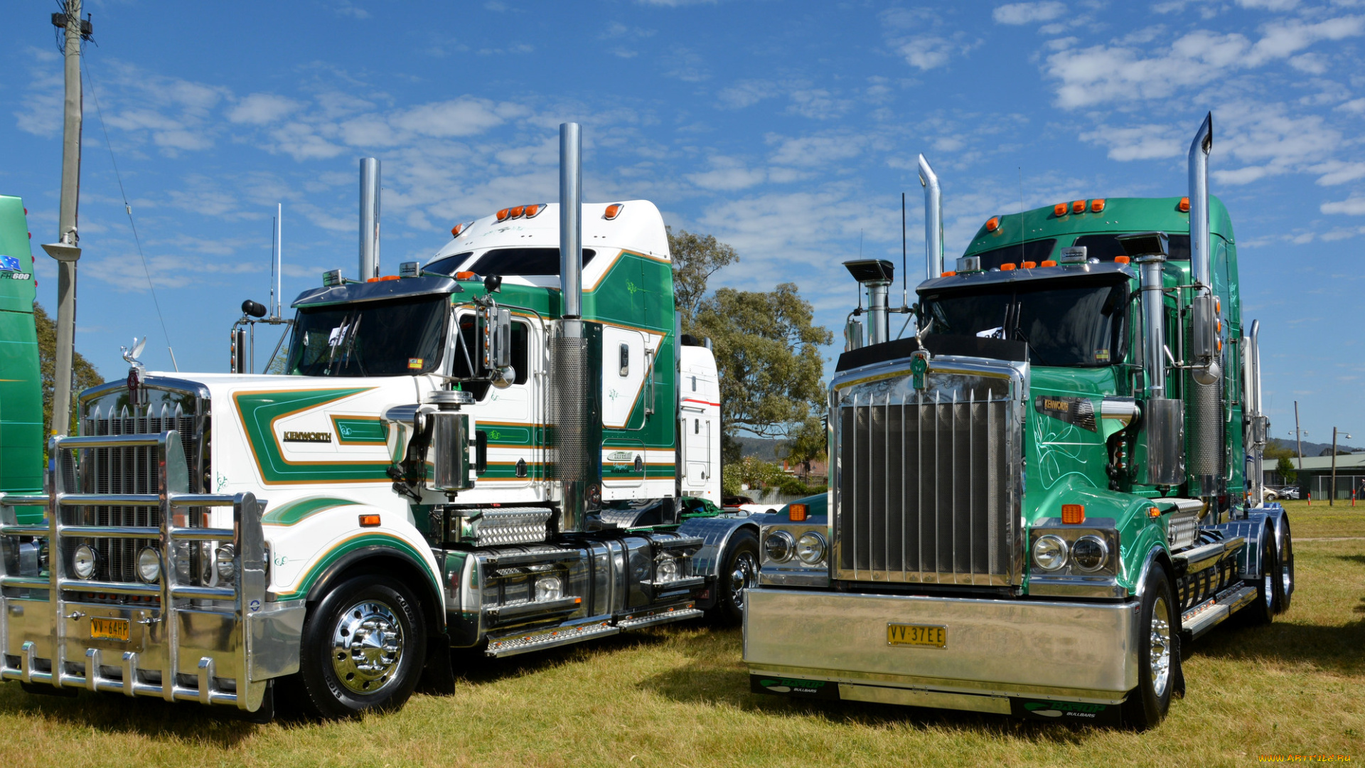 kenworths, автомобили, kenworth, , выставка, улица, тяжелый, грузовик, седельный, тягач