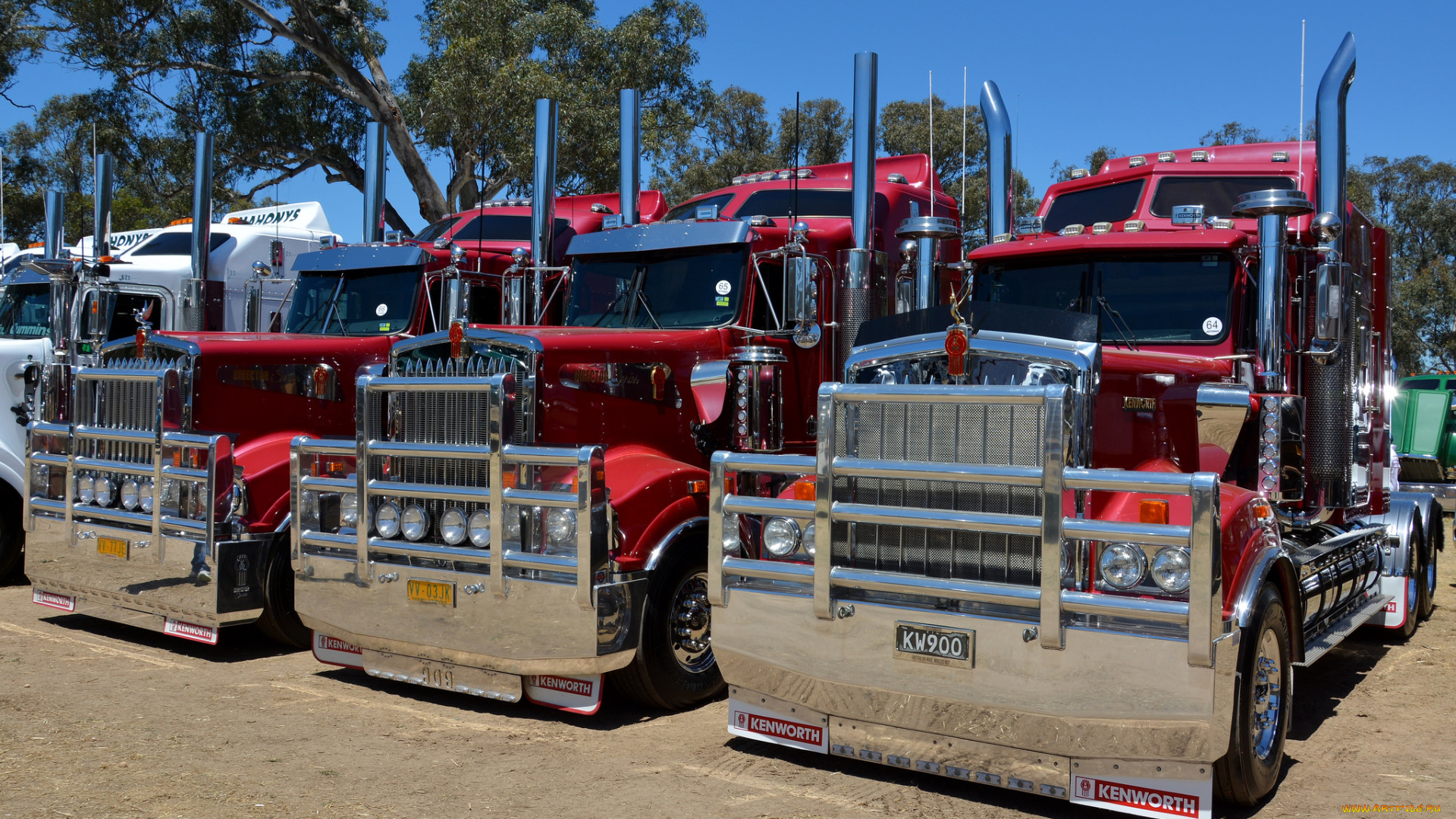 kenworths, автомобили, kenworth, , выставка, улица, тяжелый, грузовик, седельный, тягач