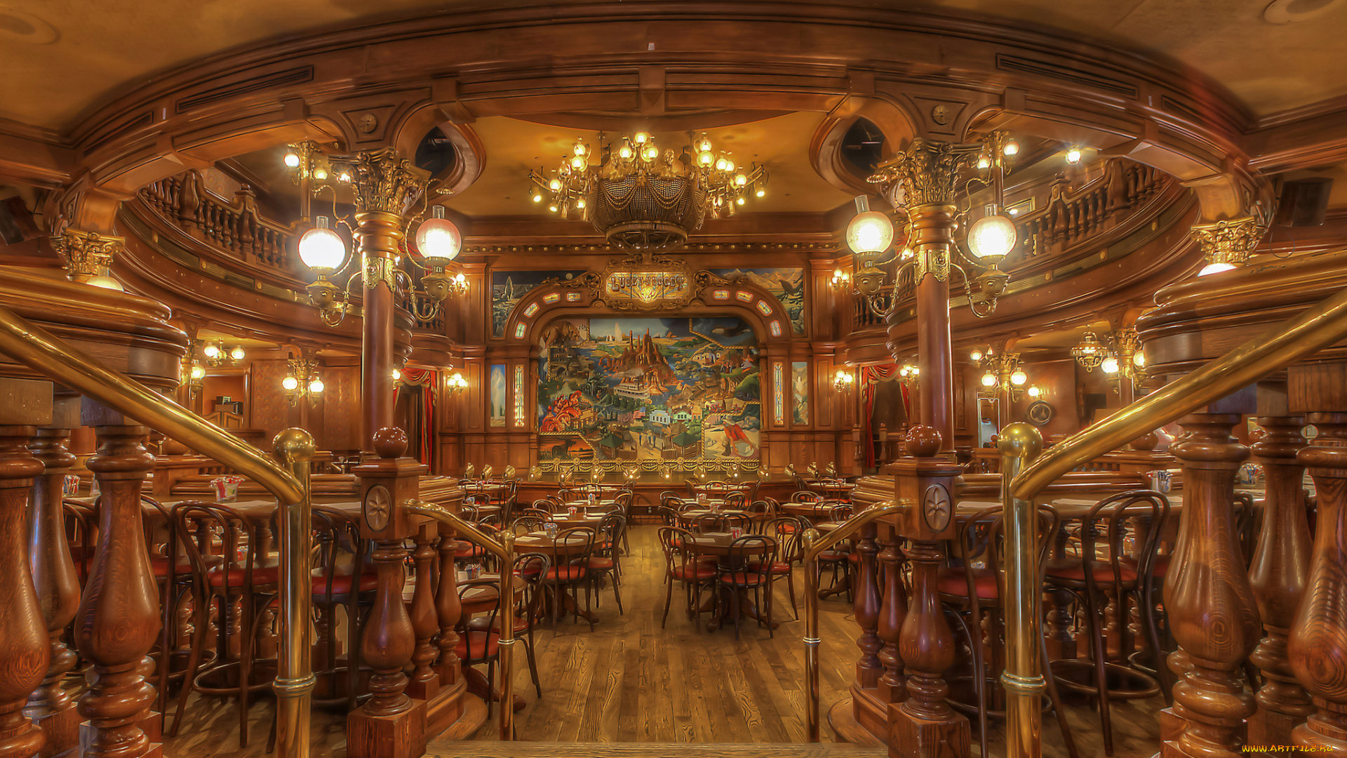 lucky, nugget, saloon, интерьер, -, другое, салон