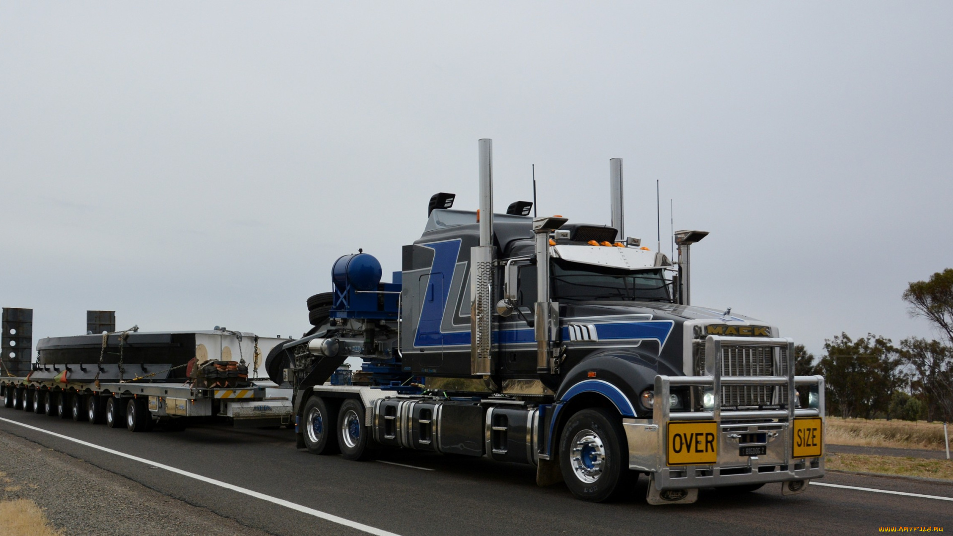 mack, автомобили, тяжелый, грузовик, седельный, тягач