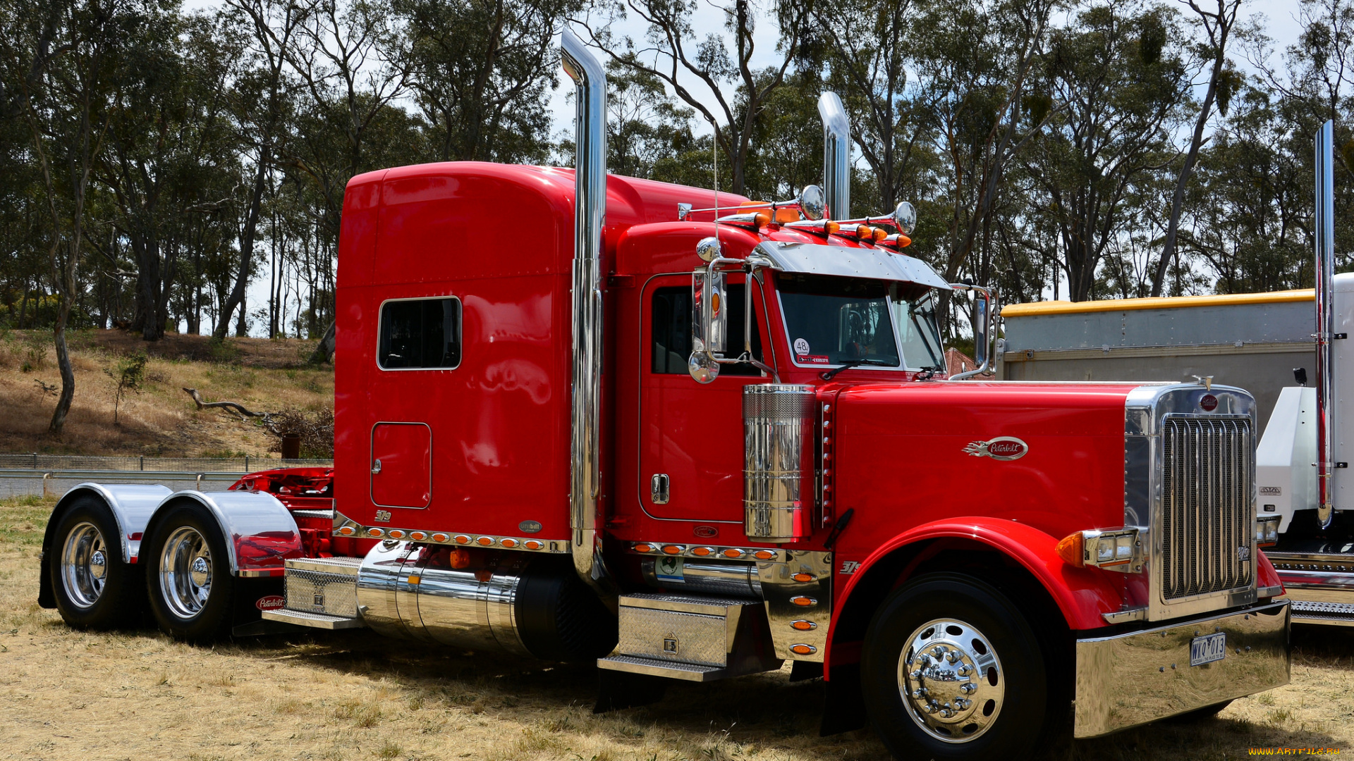 peterbilt, автомобили, грузовик, тяжелый, тягач, седельный