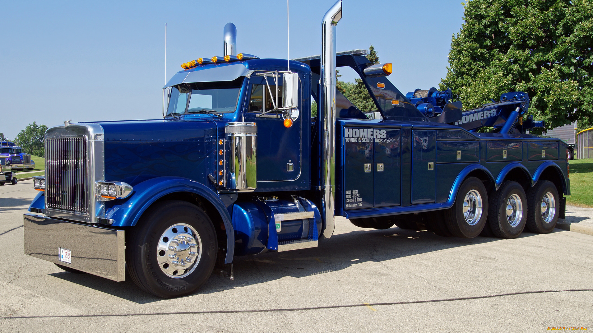 peterbilt, tow, truck, автомобили, peterbilt, тяжелый, грузовик, седельный, тягач