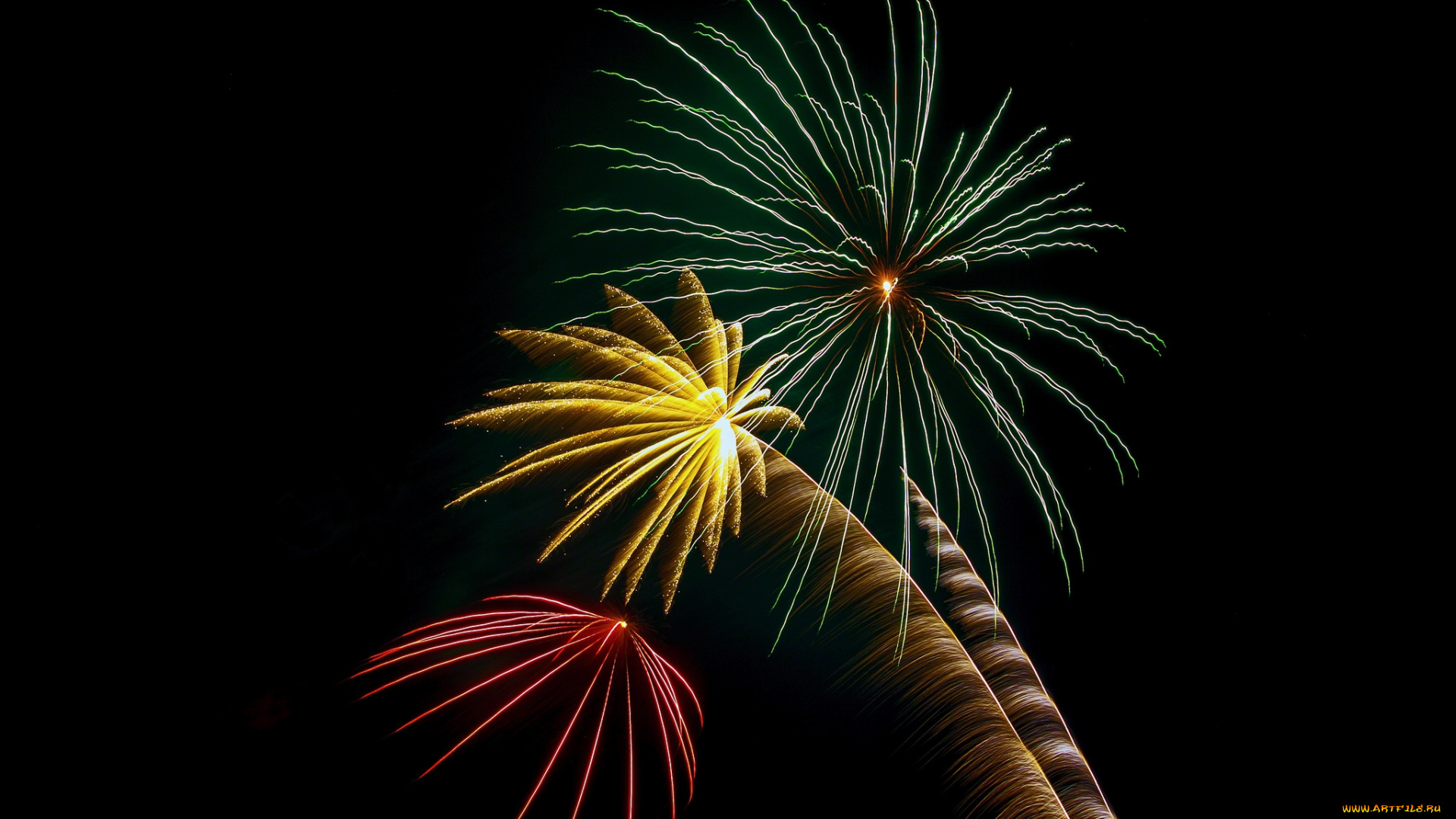 разное, салюты, , фейерверки, фейерверк, ночь