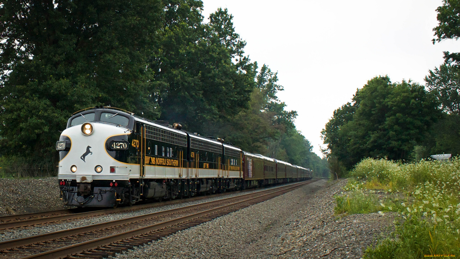 техника, поезда, локомотив, дорога, железная, состав