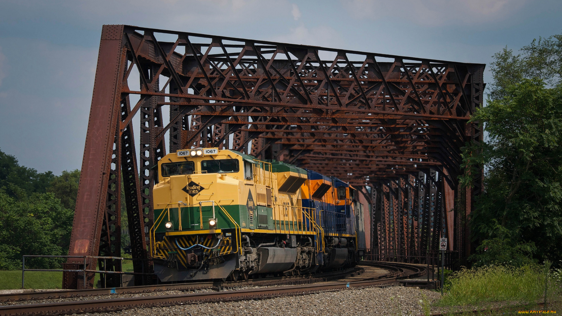 техника, поезда, состав, локомотив, дорога, железная