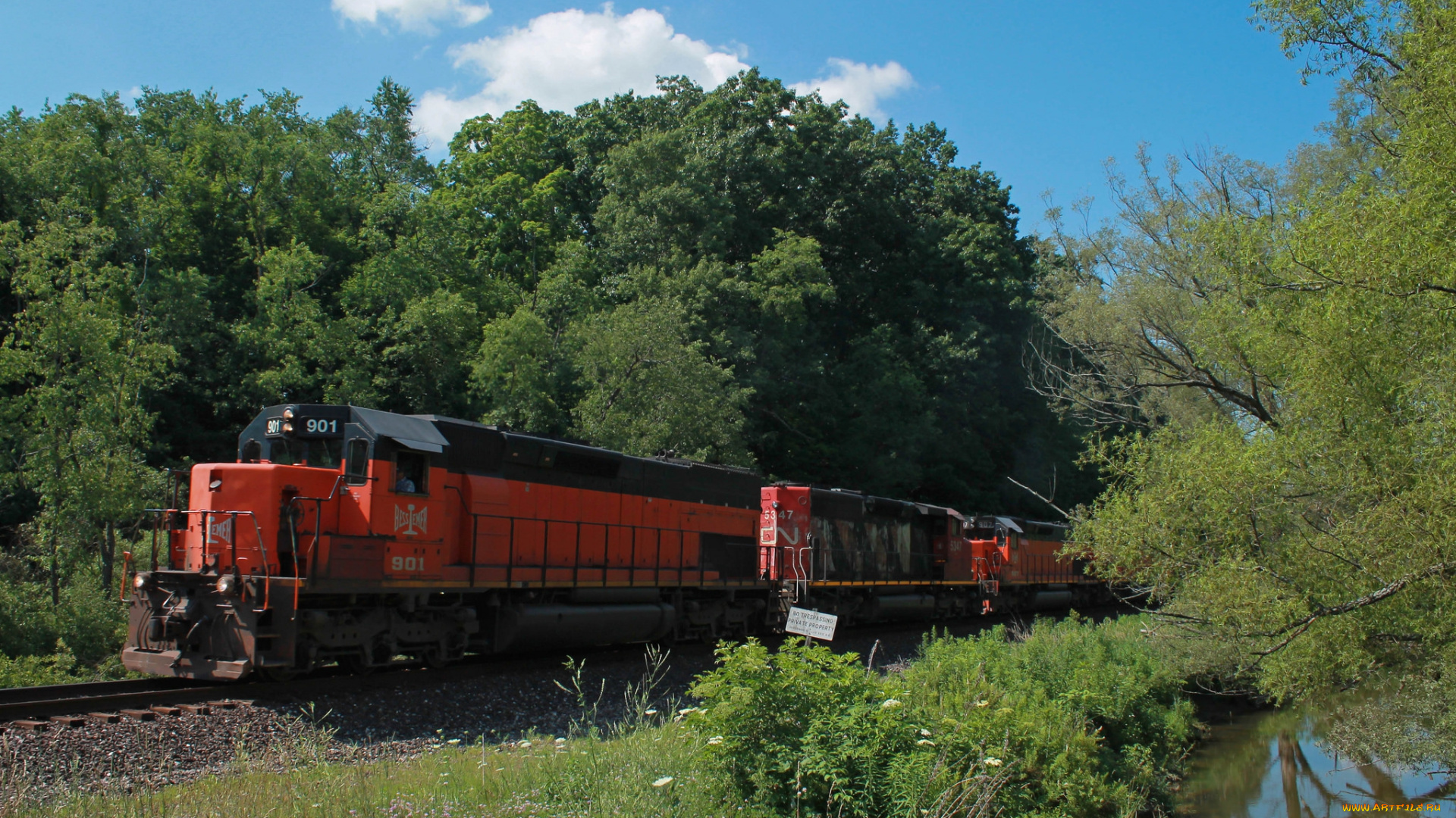 техника, поезда, железная, дорога, состав, локомотив