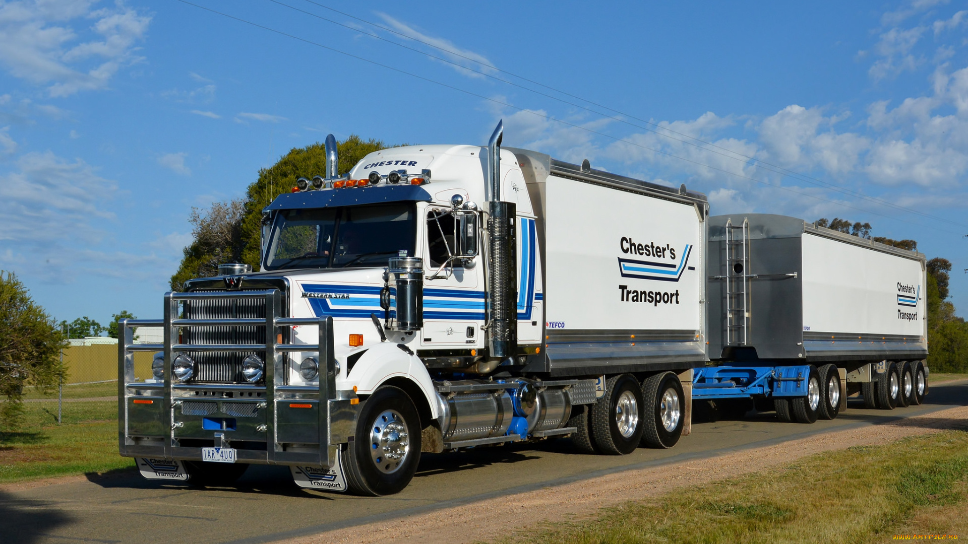 western, star, автомобили, тяжелый, грузовик, седельный, тягач