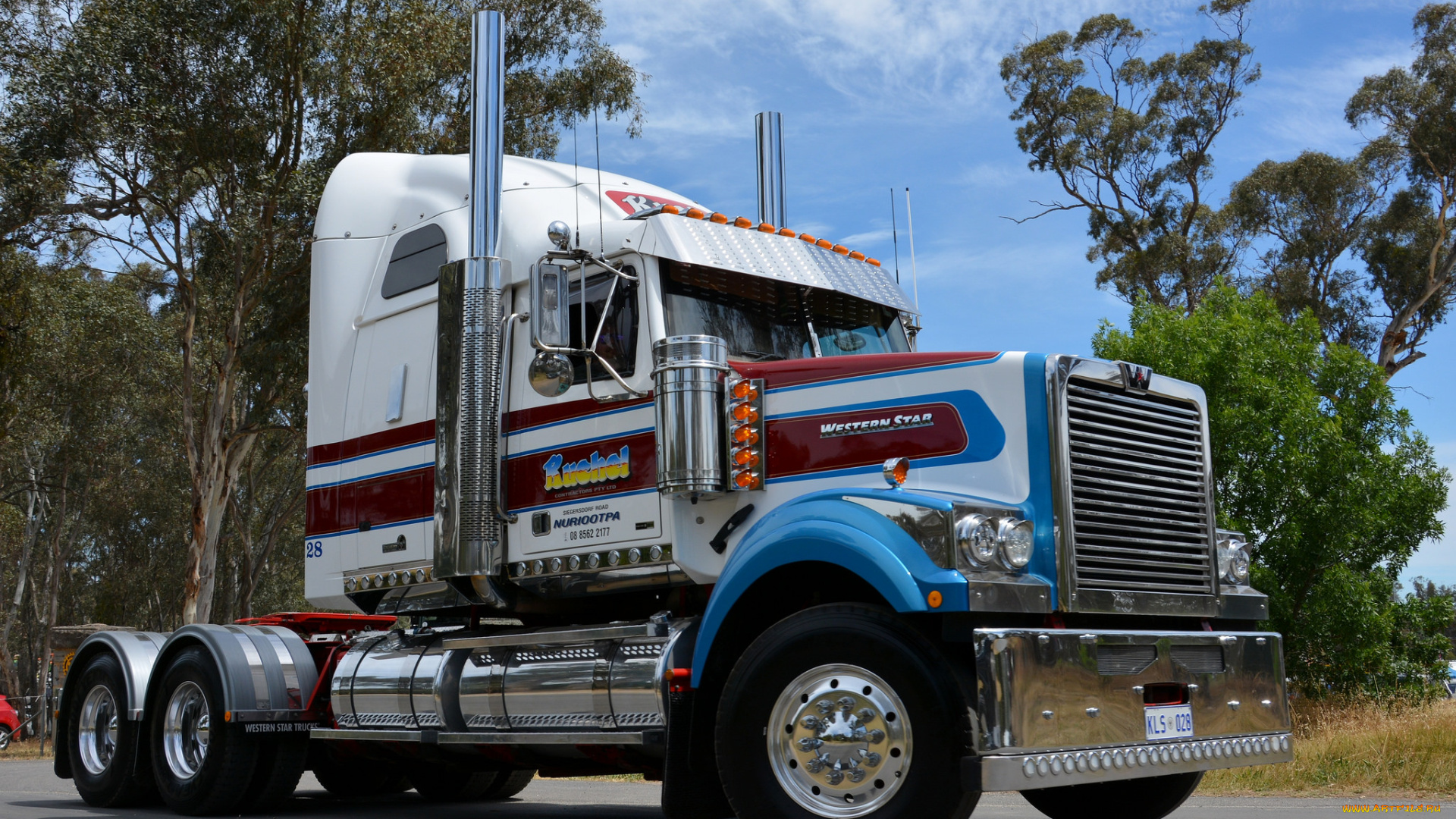 western, star, автомобили, тяжелый, тягач, седельный, грузовик