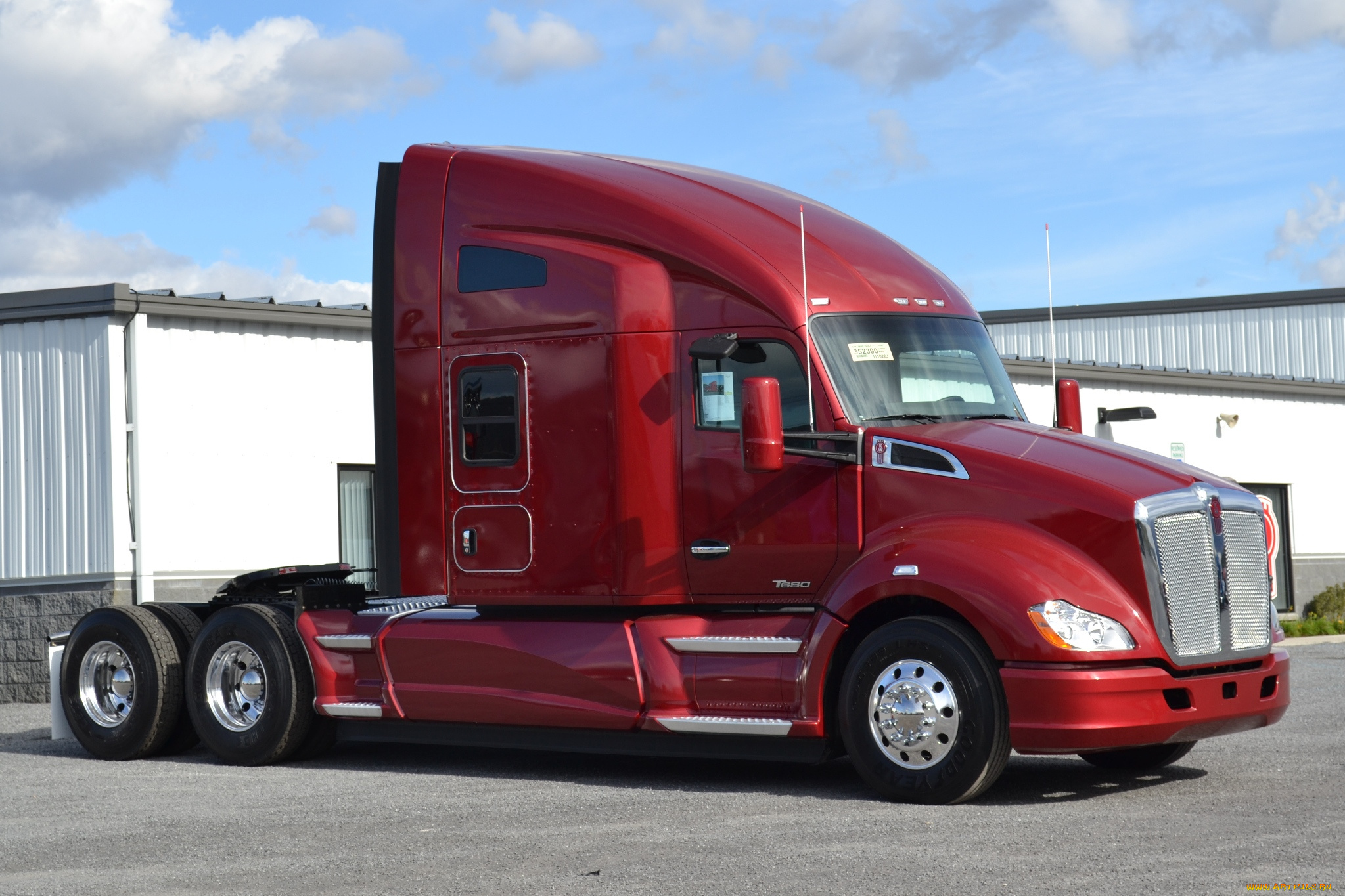 kenworth, автомобили, тягач, тяжелый, грузовик, седельный