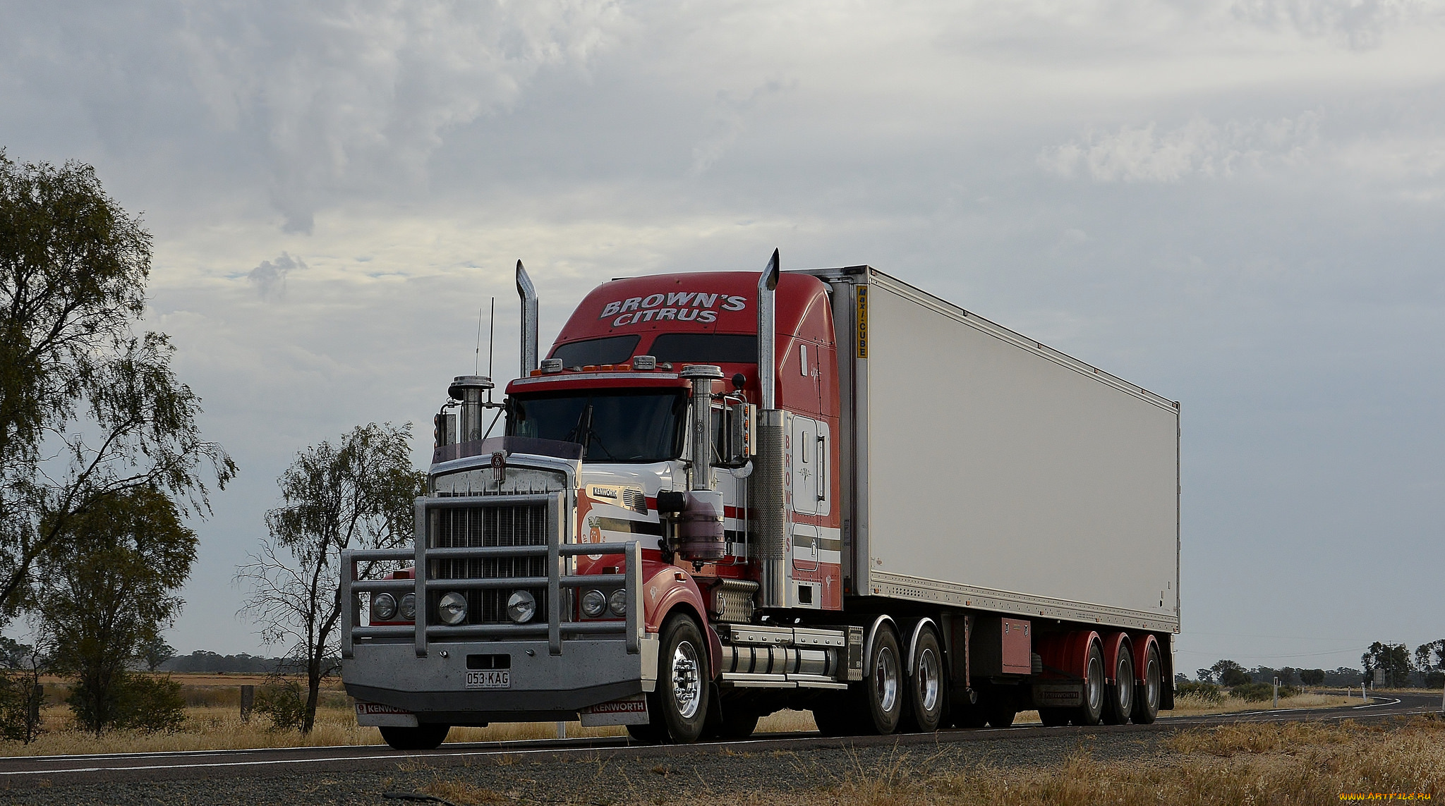 kenworth, автомобили, тяжелый, грузовик, седельный, тягач