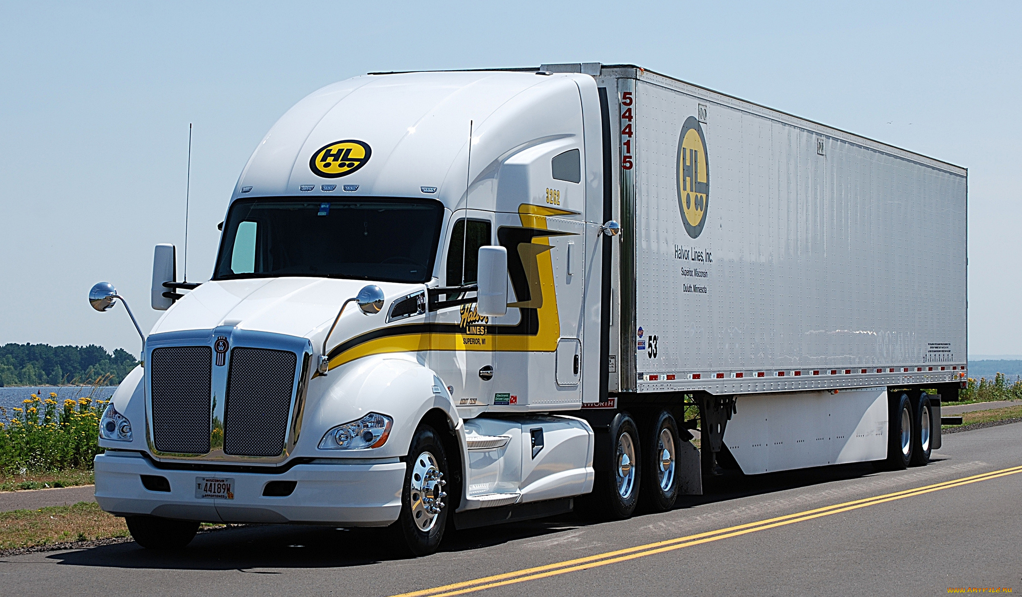 kenworth, -, halvor, t680, 3hr, автомобили, kenworth, тяжелый, грузовик, седельный, тягач