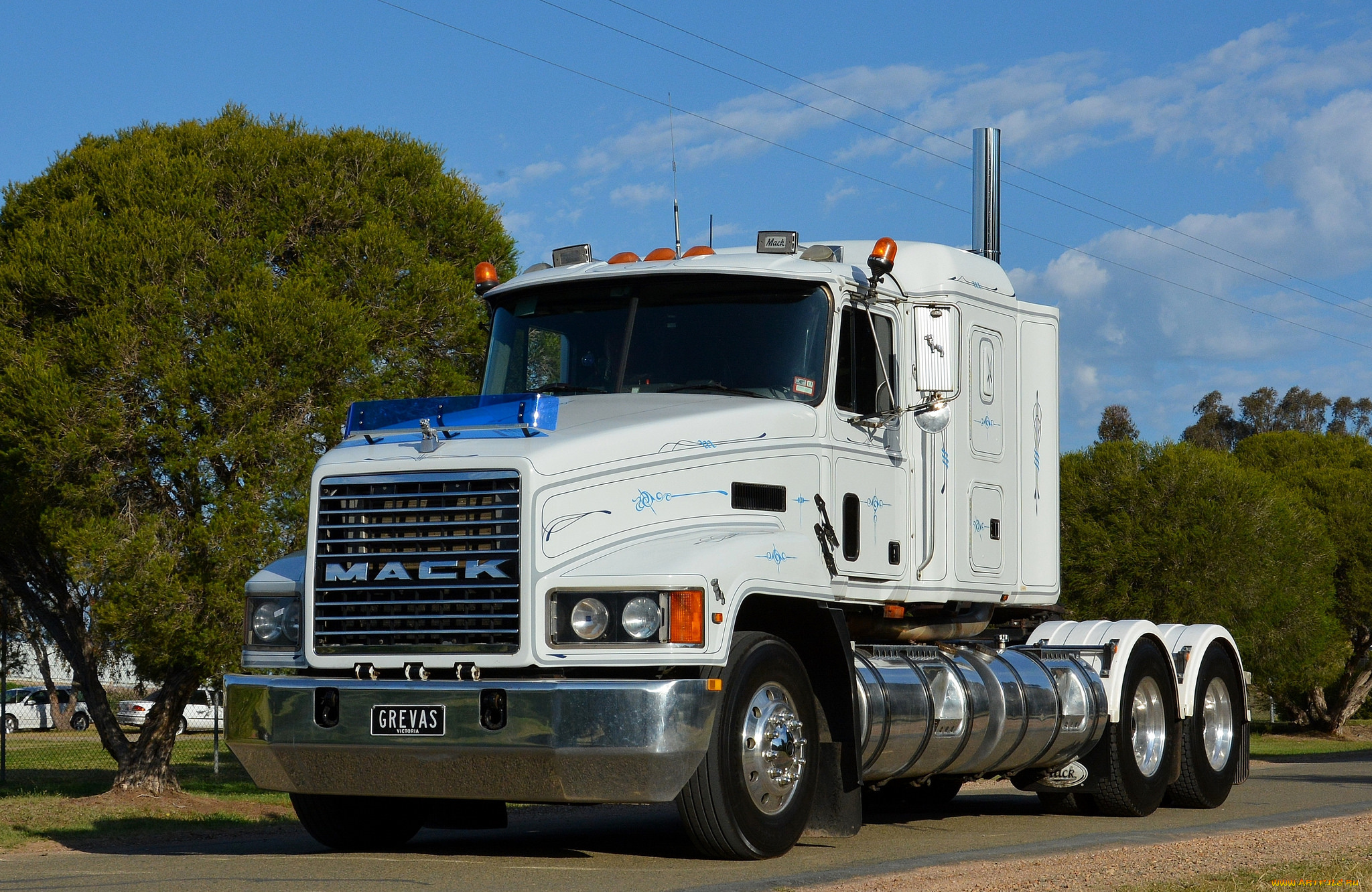 mack, автомобили, тяжелый, грузовик, седельный, тягач