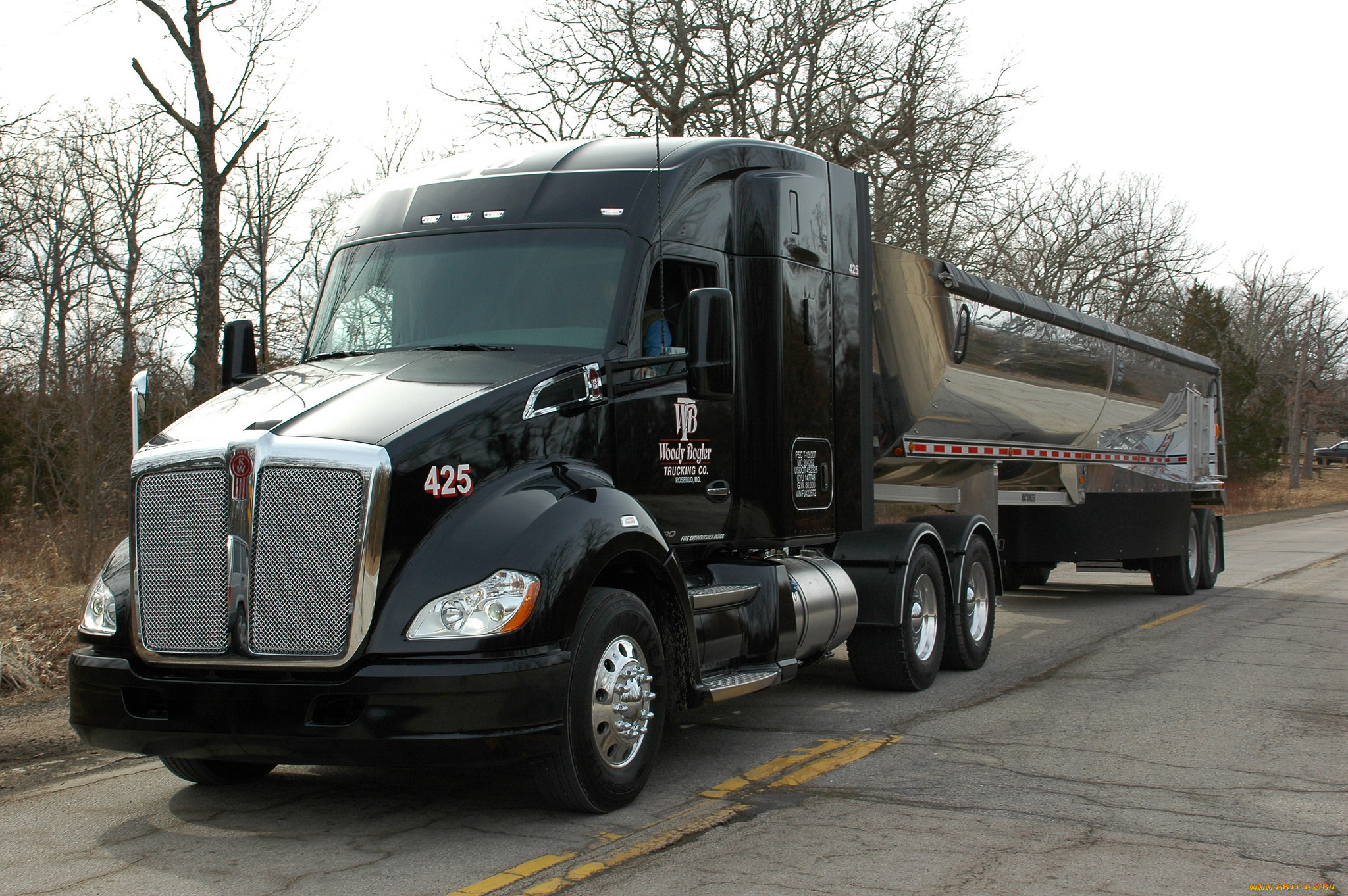 kenworth, -, bogler, t680, 52in, автомобили, kenworth, , выставка, улица, тяжелый, грузовик, седельный, тягач