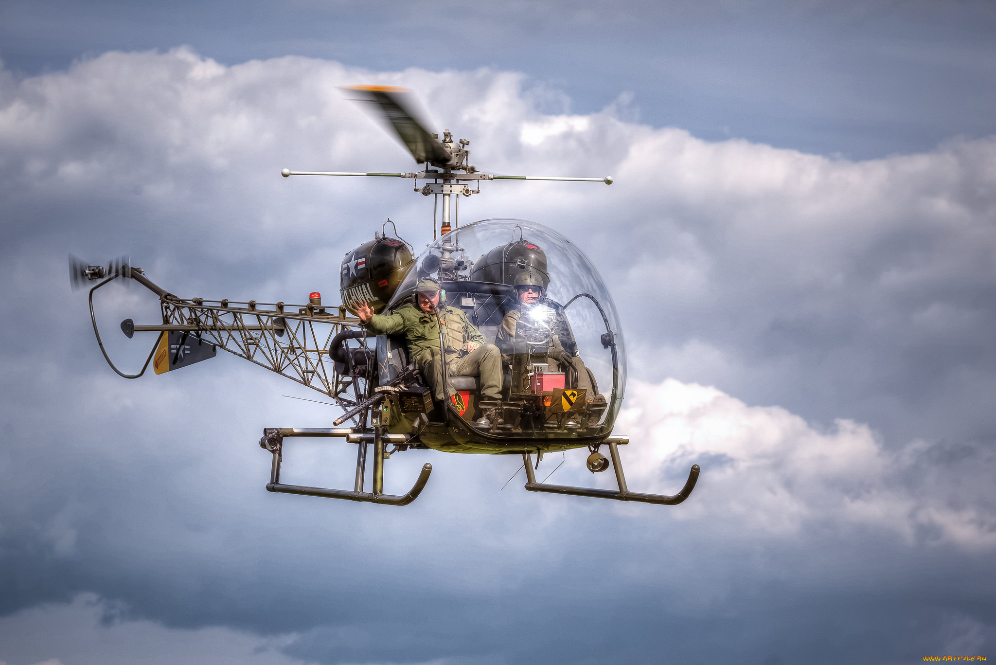 bell, 47, авиация, вертолёты, легкий, вертолет