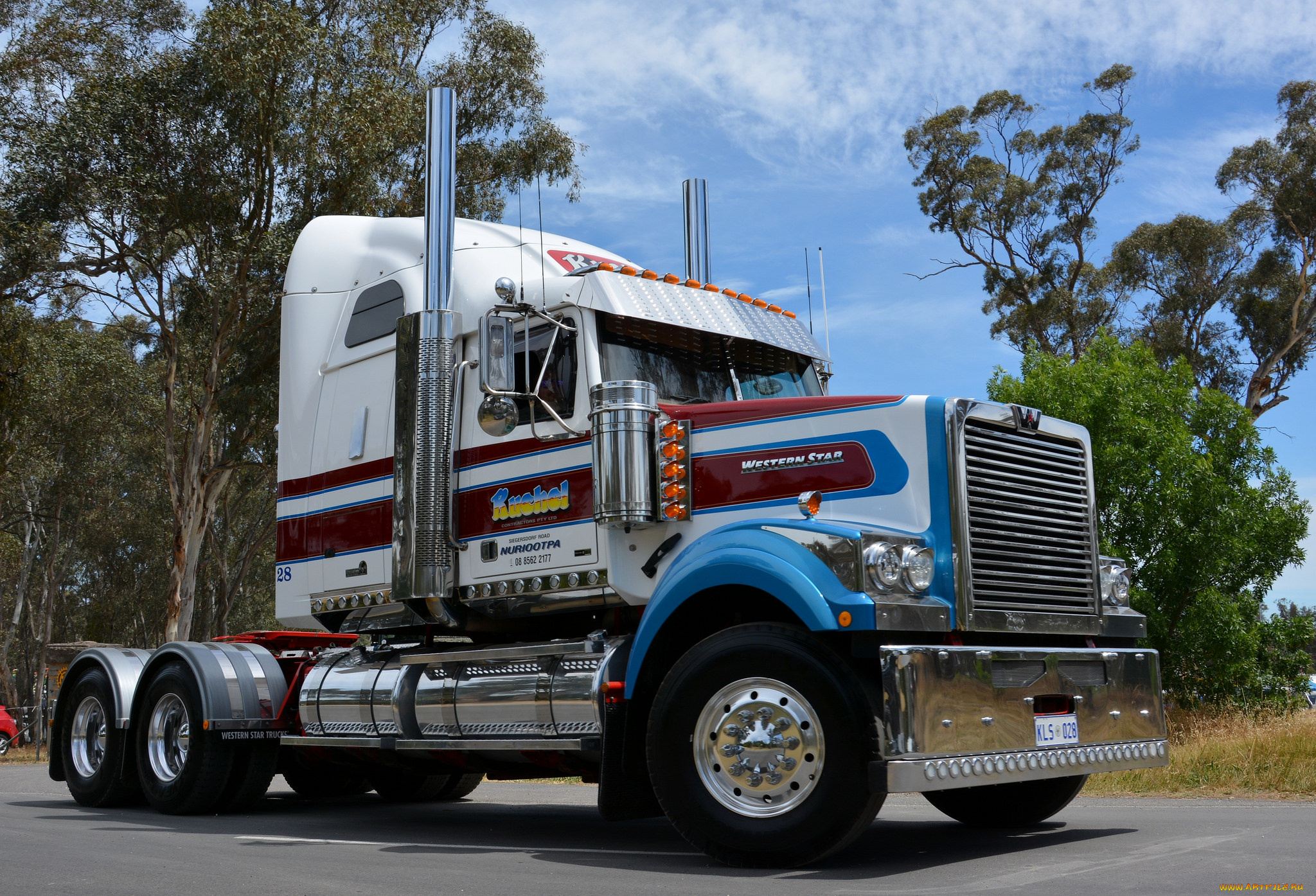 western, star, автомобили, тяжелый, тягач, седельный, грузовик