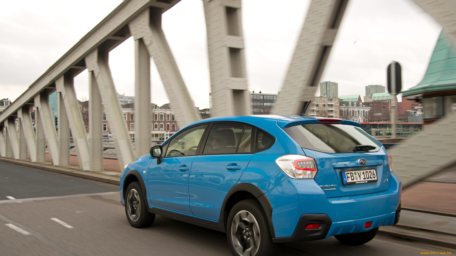 автомобили, subaru, xv, 2016г, синий