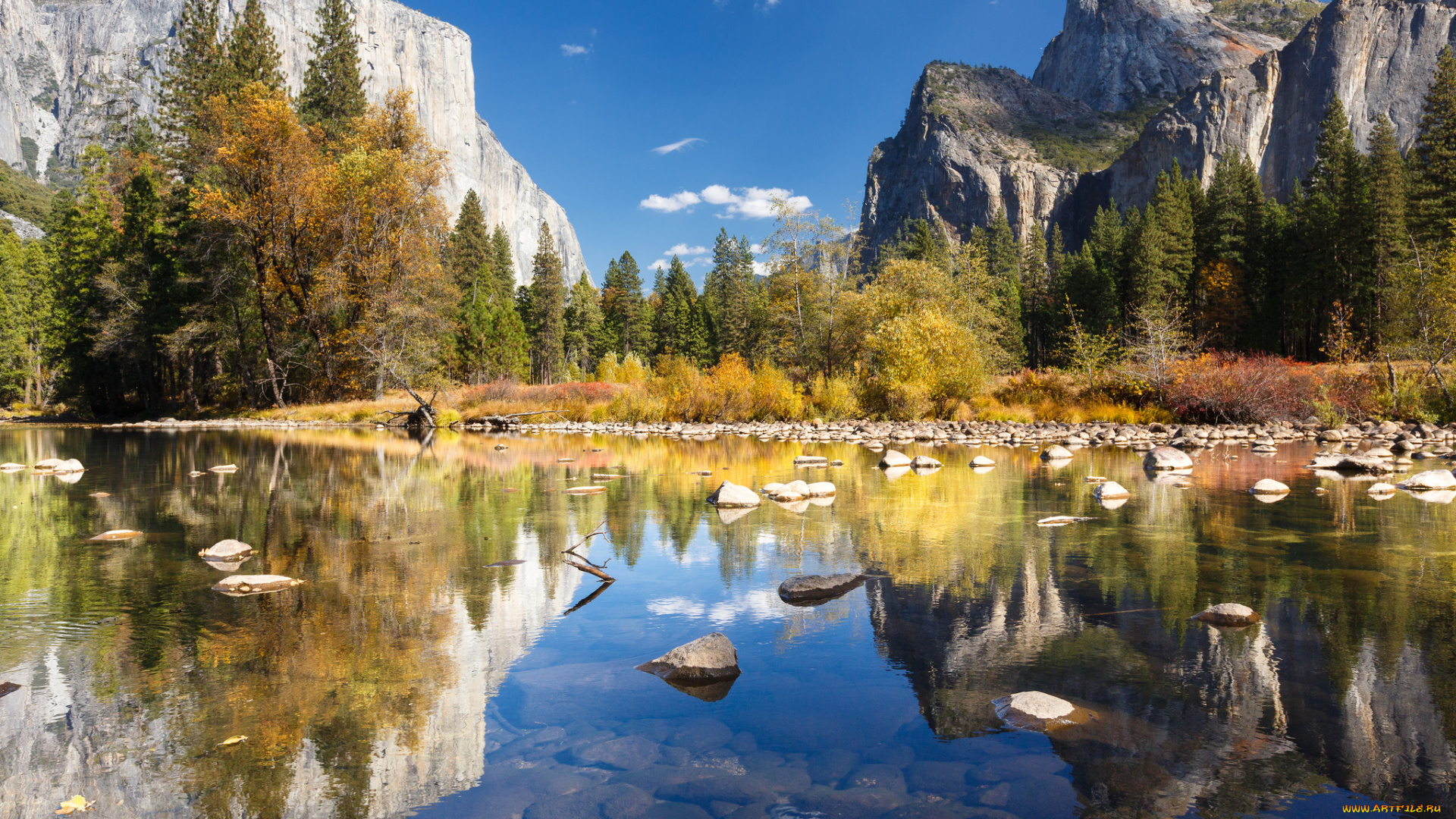 природа, реки, озера, горы, лес, река