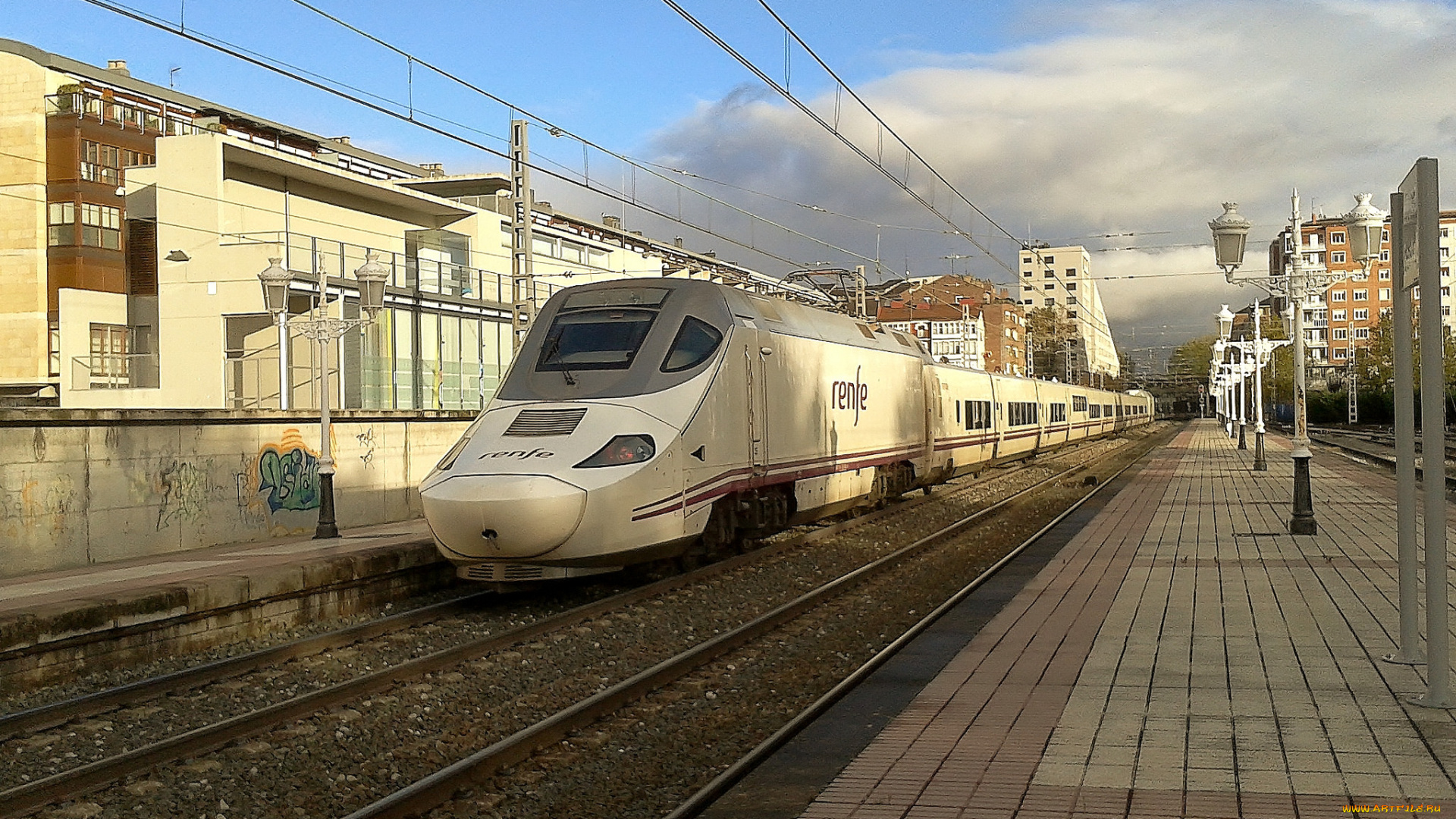 техника, поезда, дорога, локомотив, железная, рельсы, состав