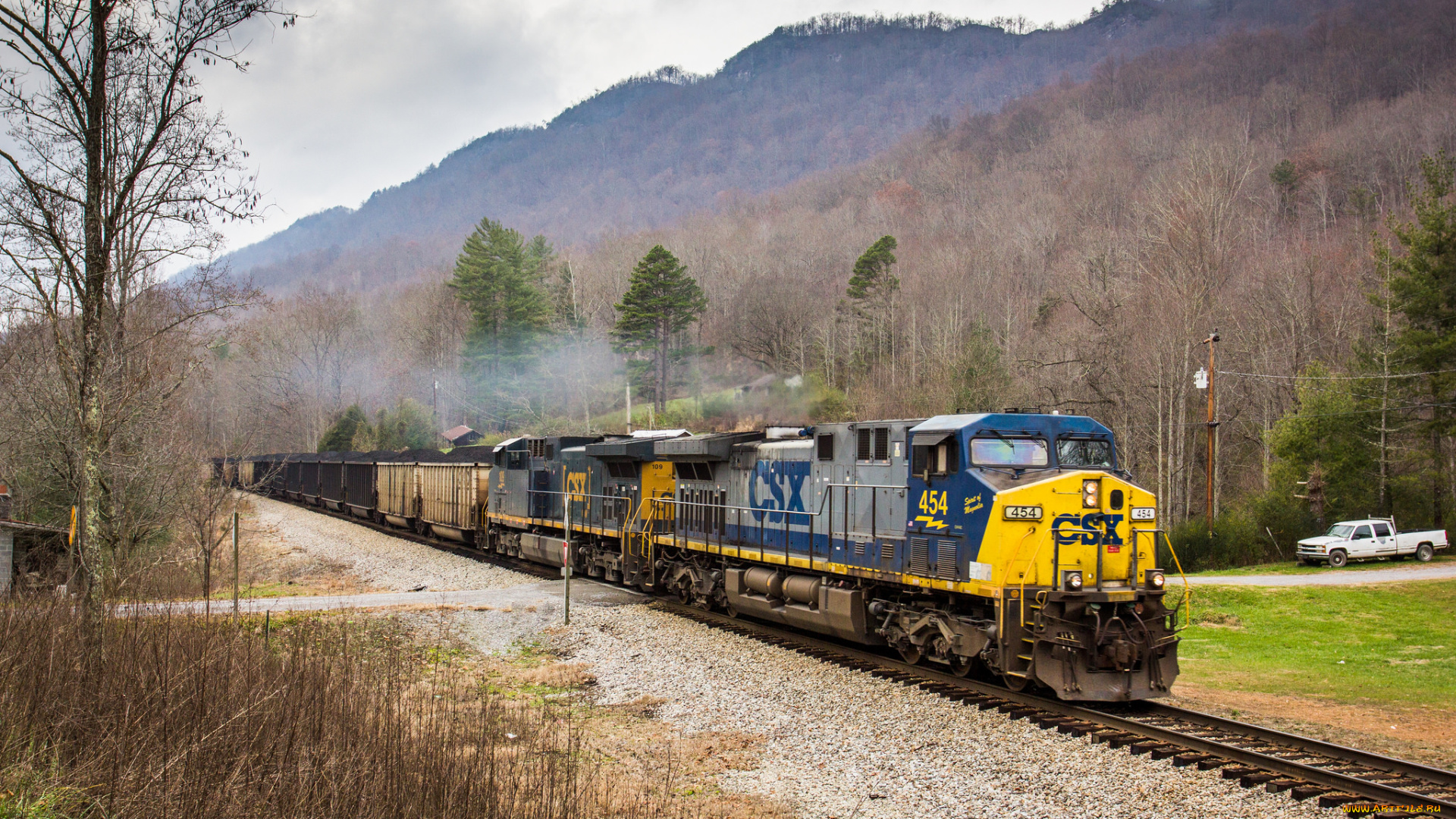 техника, поезда, железная, дорога, рельсы, локомотив, состав