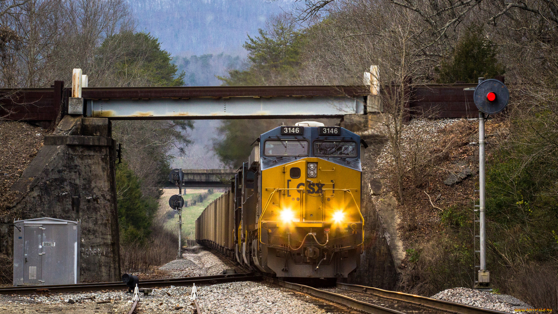 техника, поезда, железная, дорога, рельсы, локомотив, состав