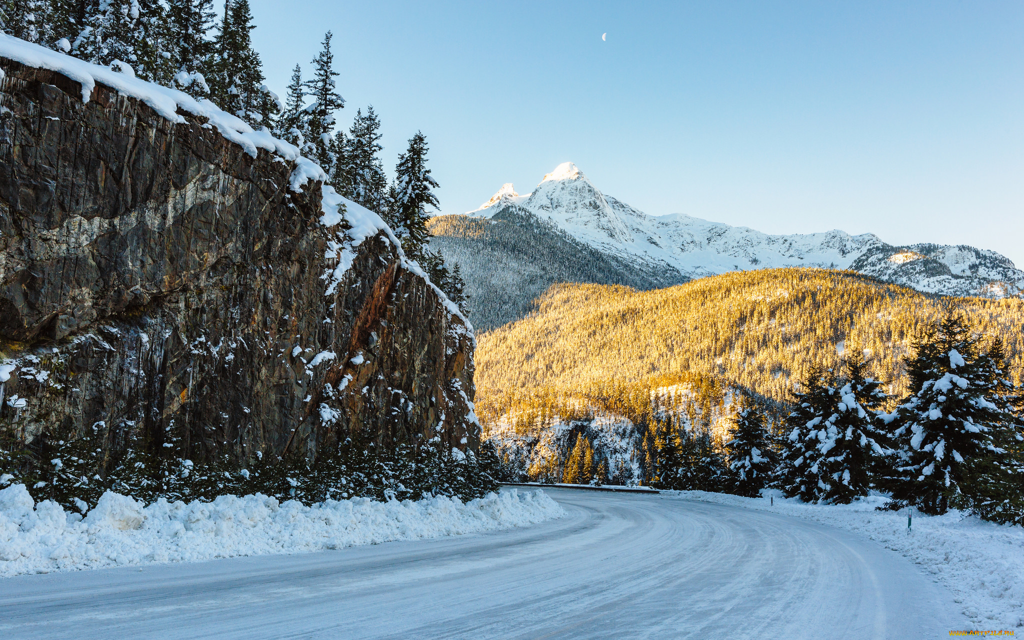 природа, дороги, шоссе