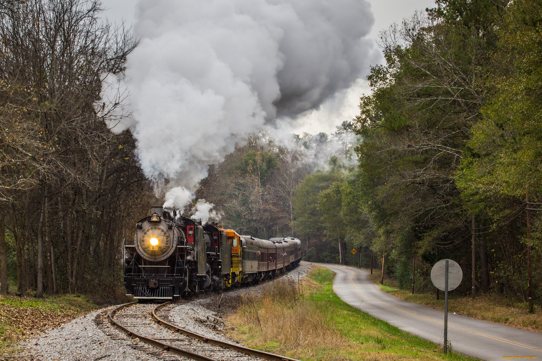техника, паровозы, рельсы, паровоз, железная, дорога
