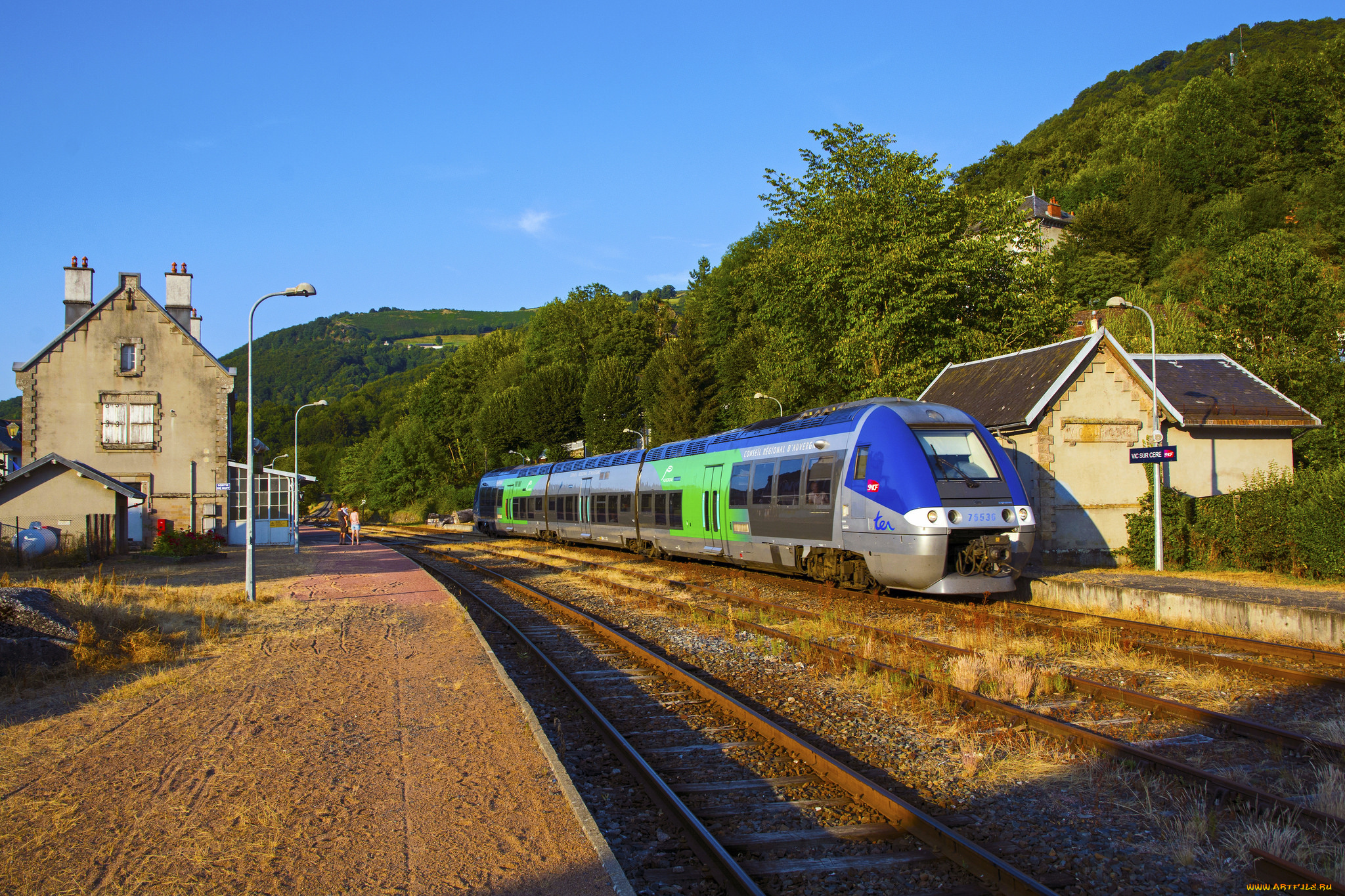 техника, поезда, железная, дорога, рельсы, локомотив, состав