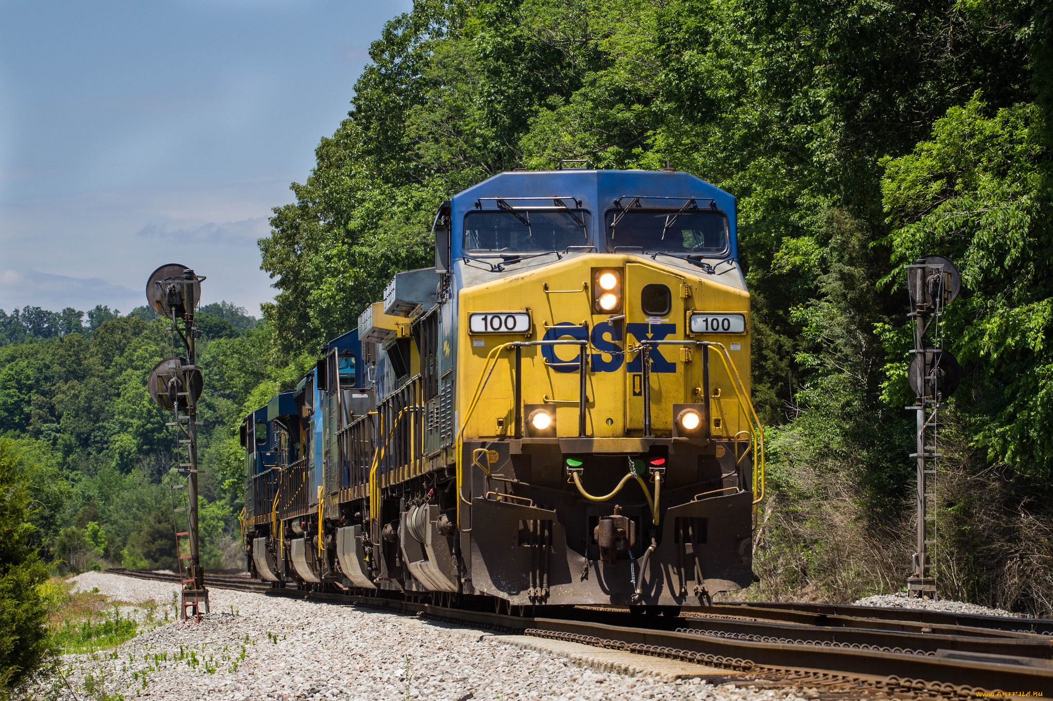 техника, поезда, железная, дорога, рельсы, локомотив, состав