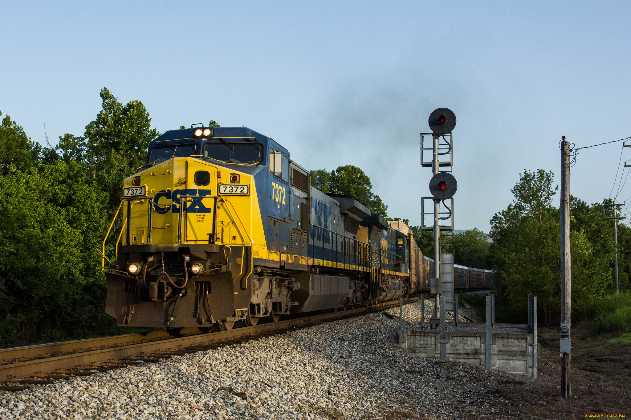 техника, поезда, железная, дорога, рельсы, локомотив, состав