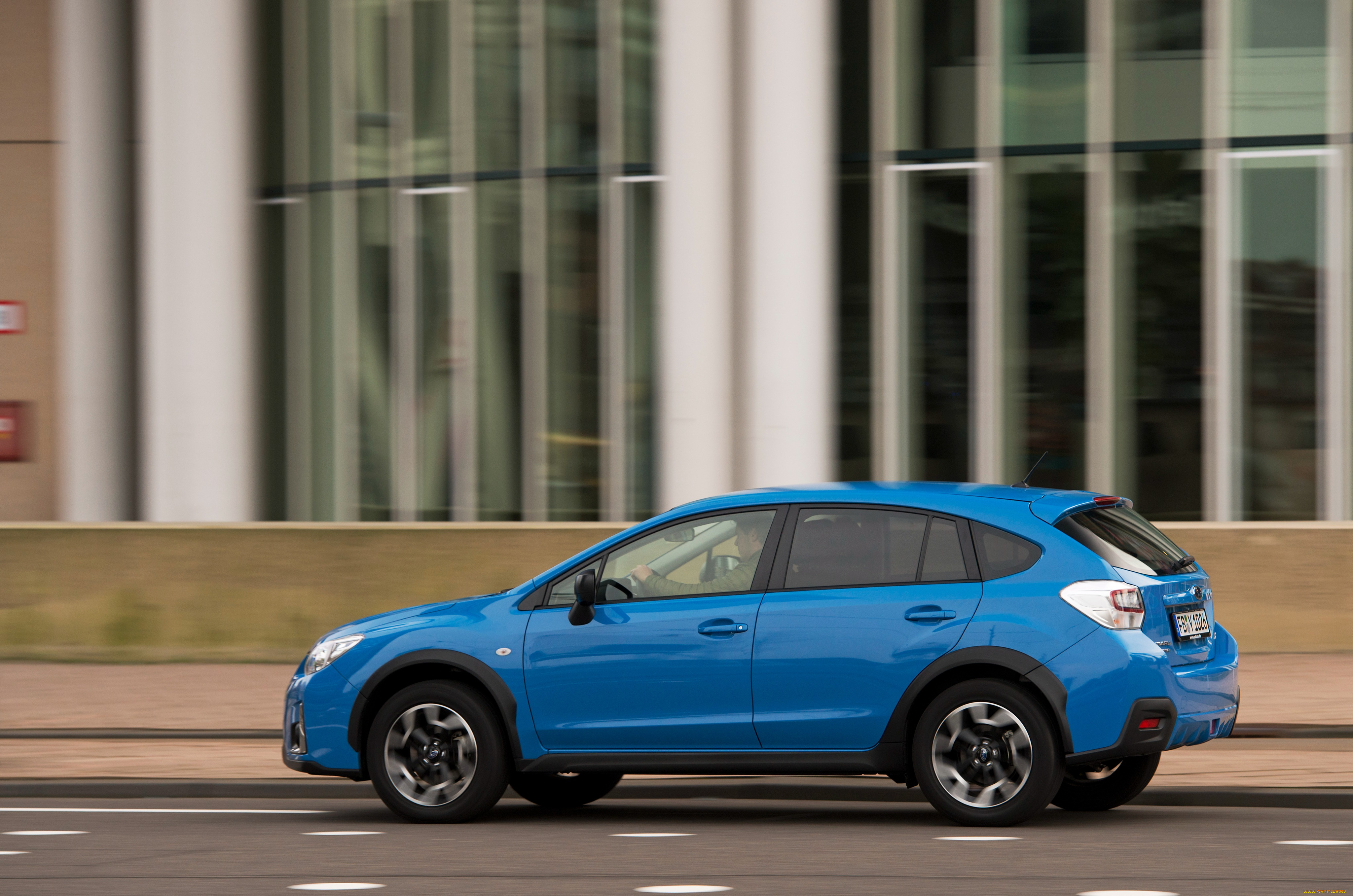 автомобили, subaru, xv, 2016г, синий