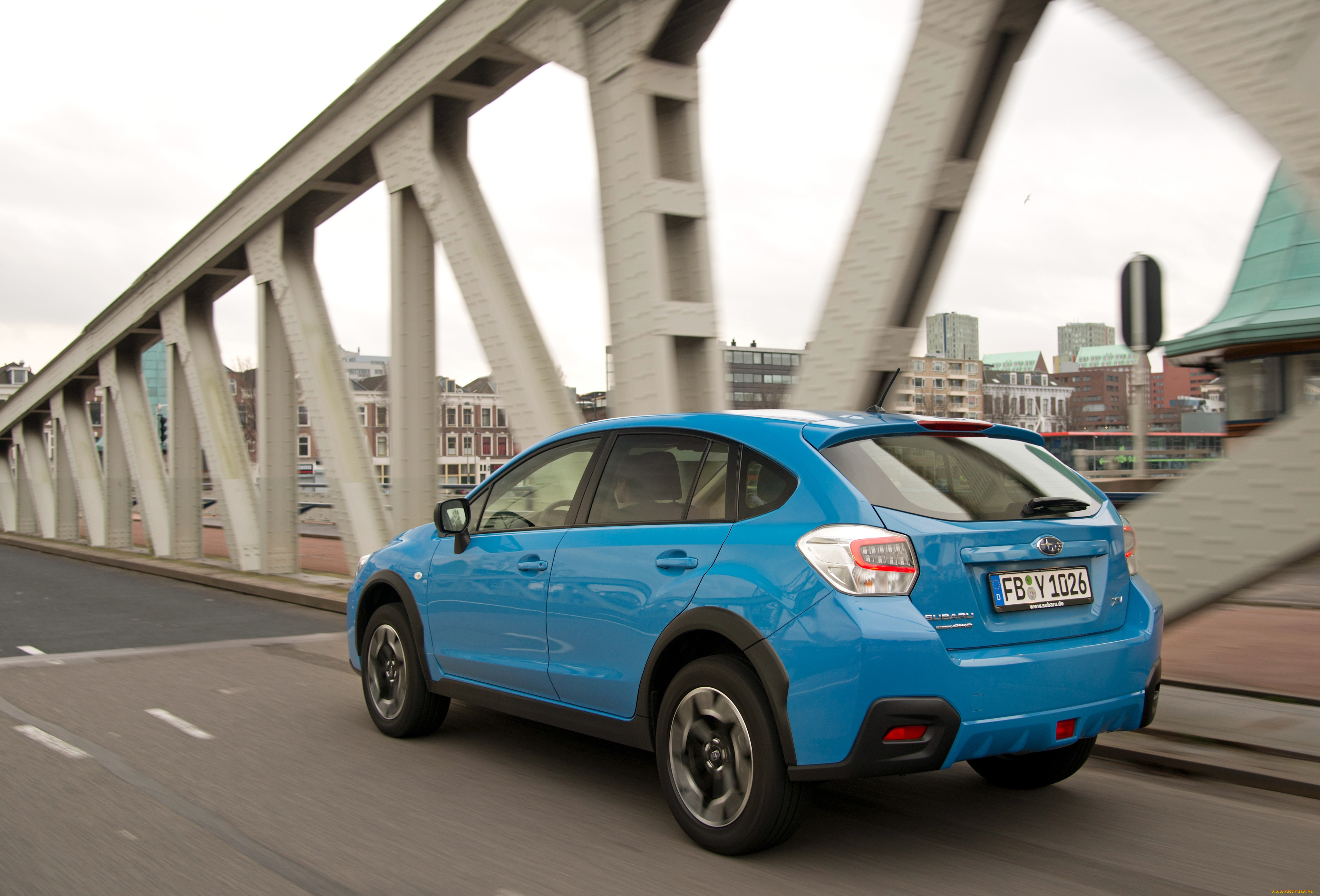 автомобили, subaru, xv, 2016г, синий