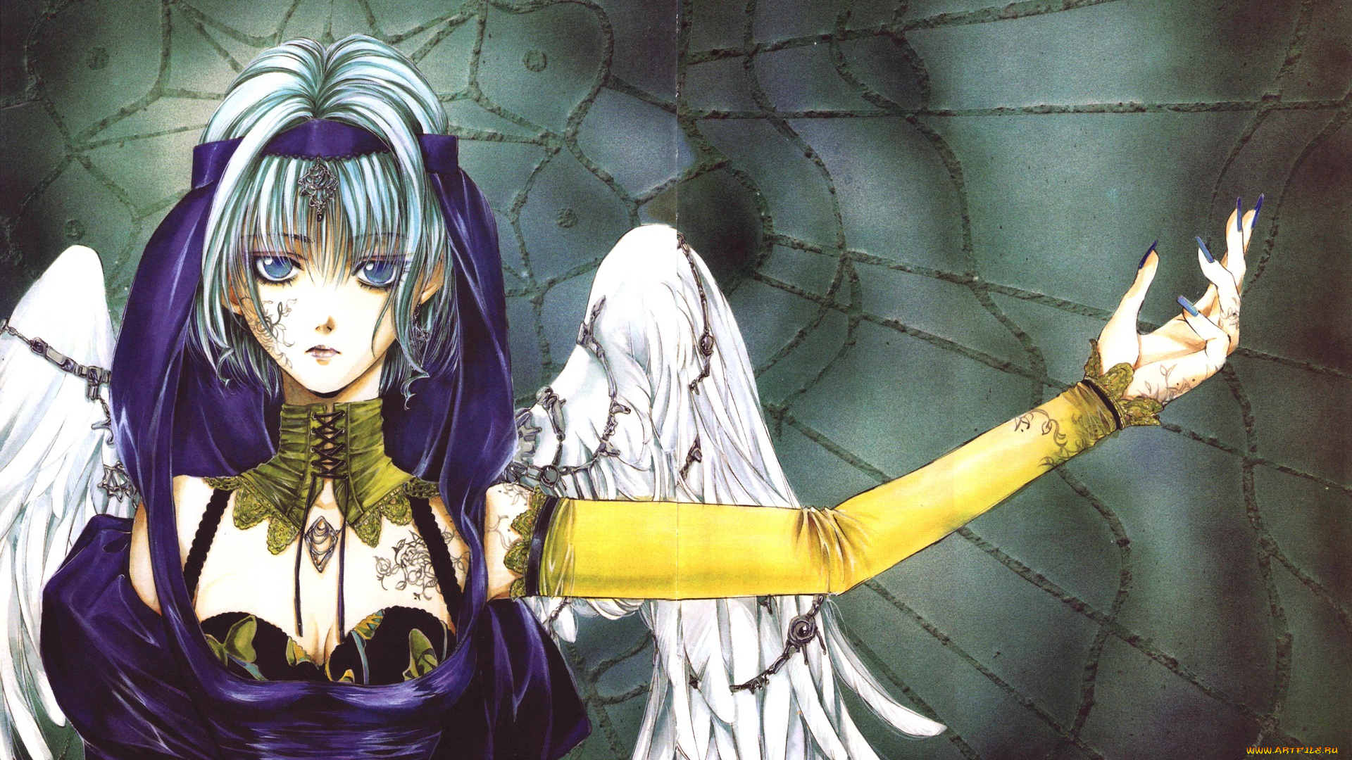 аниме, angel, sanctuary, девушка