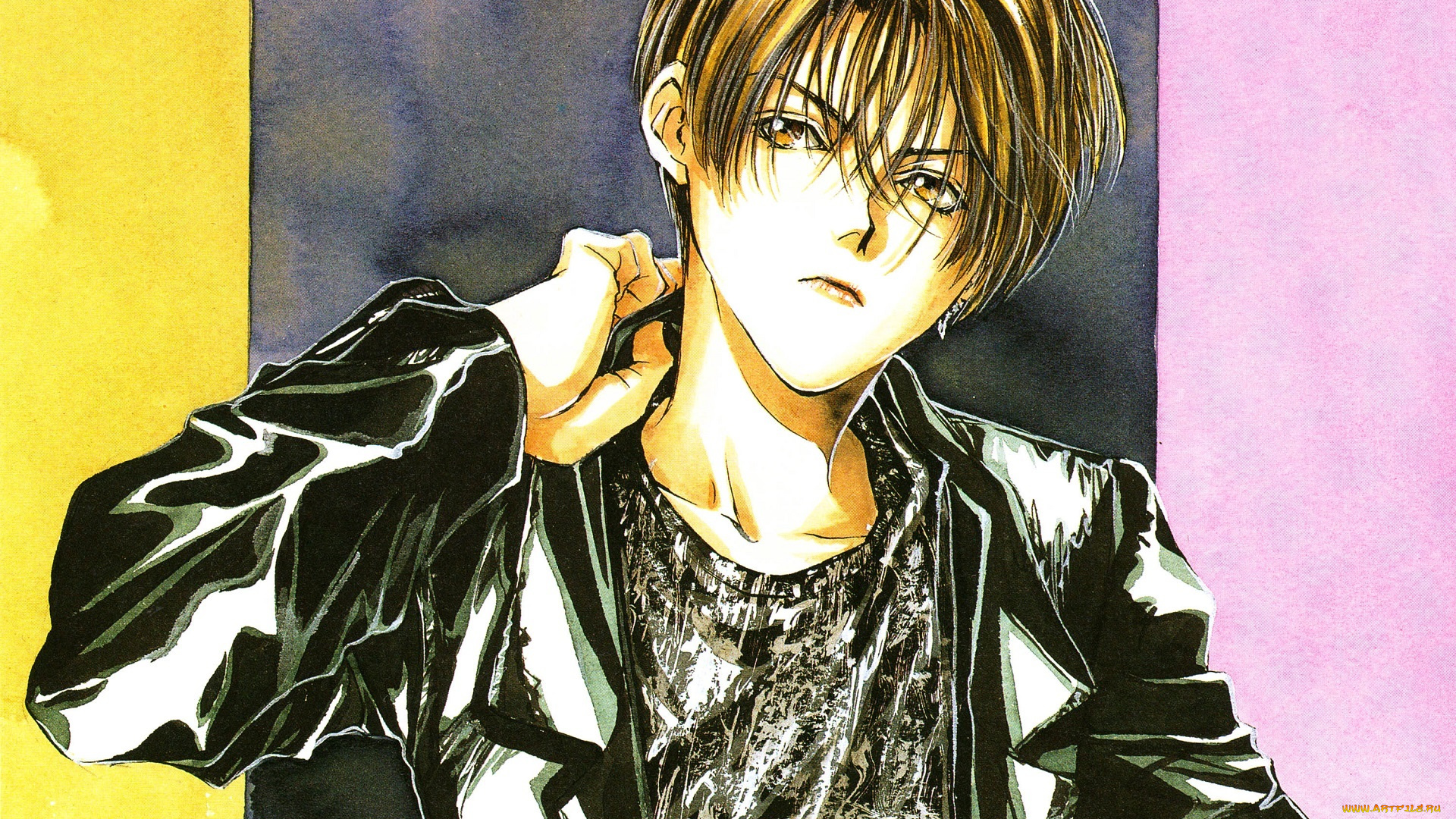 аниме, angel, sanctuary, парень