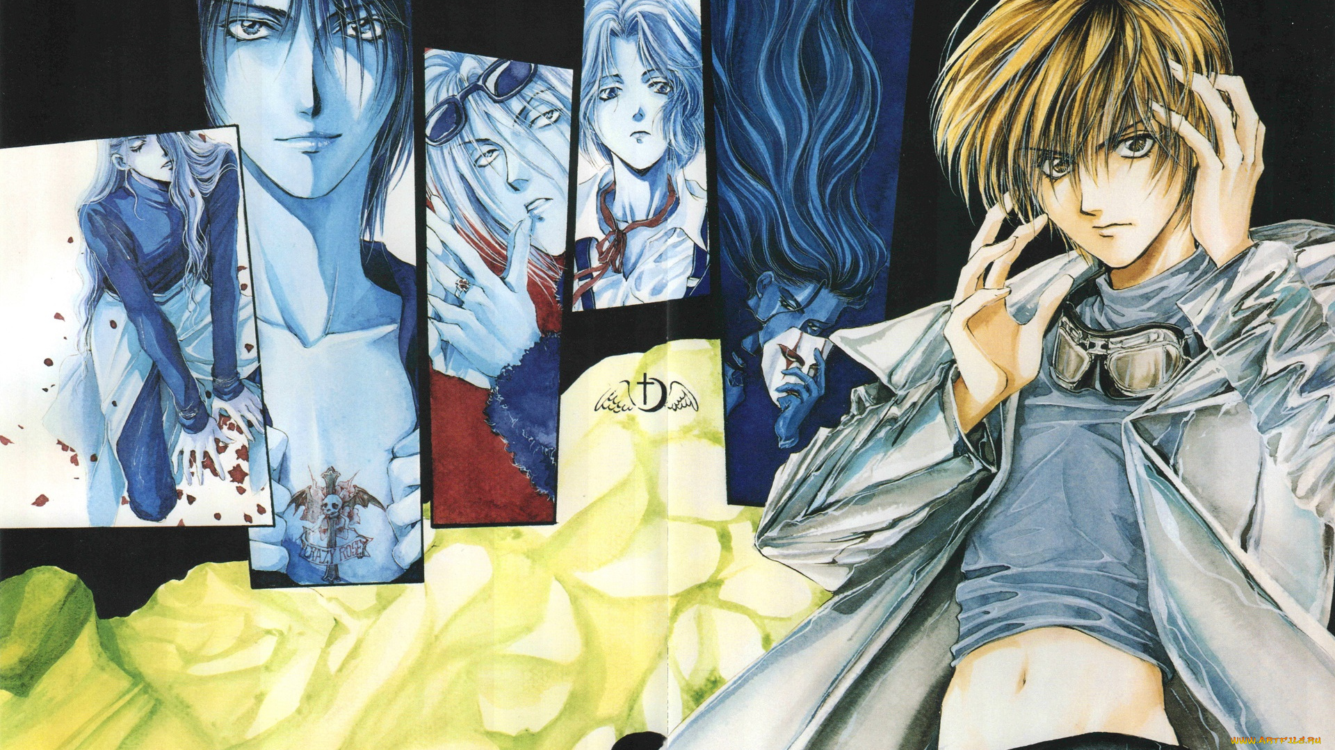 аниме, angel, sanctuary, персонажи