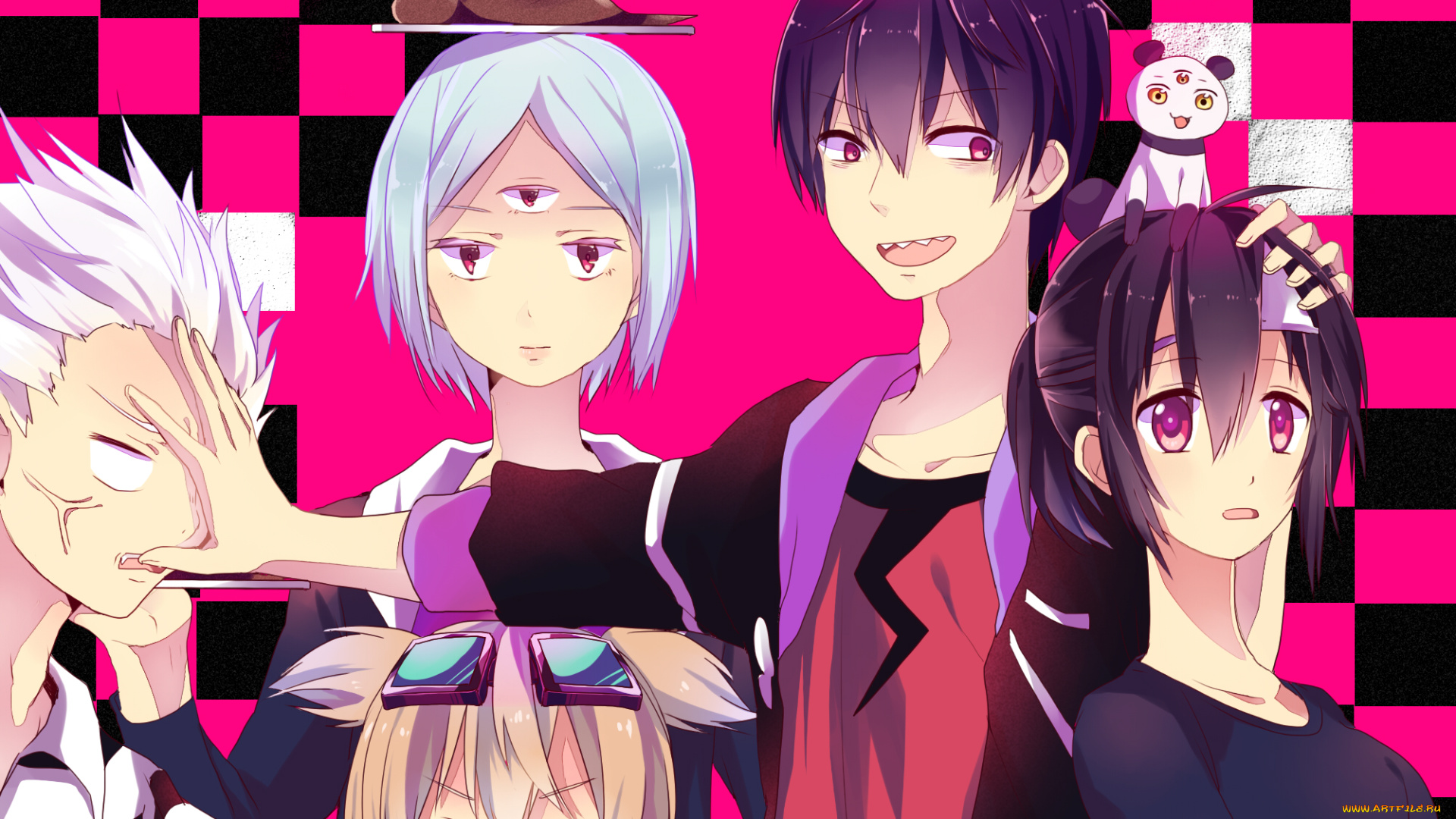 аниме, blood, lad, кровавый, парень