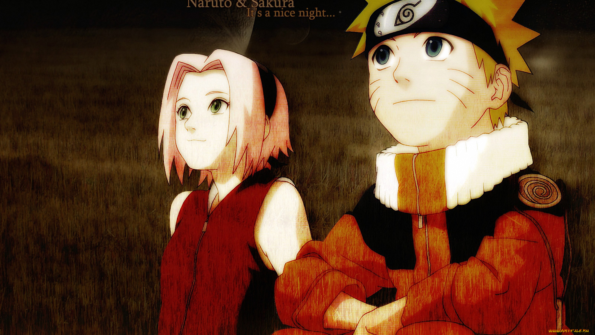 аниме, naruto, луна, uzumaki, shinobi, ninja, haruno, sakura, шиноби