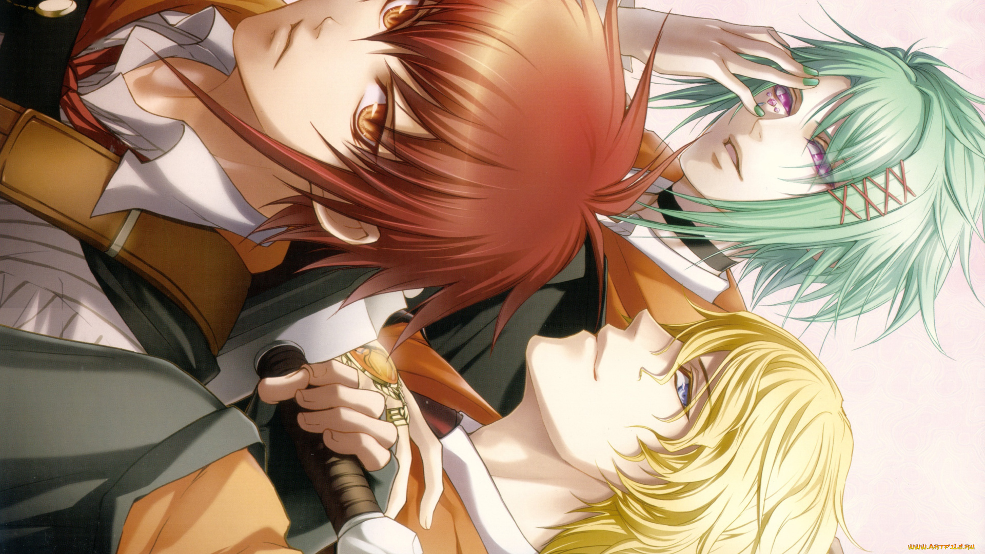 аниме, wand, of, fortune, парни