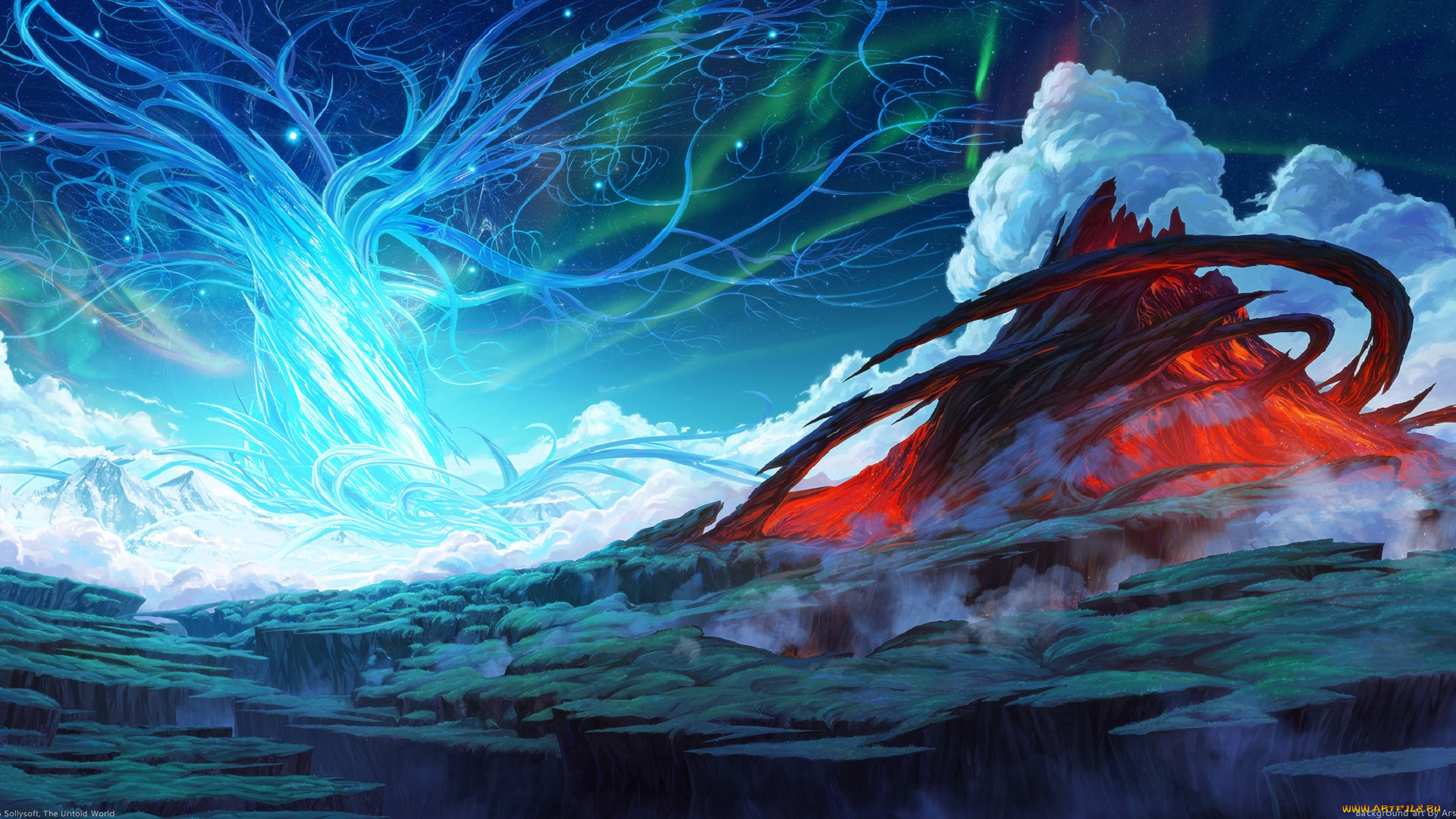 фэнтези, пейзажи, пейзаж