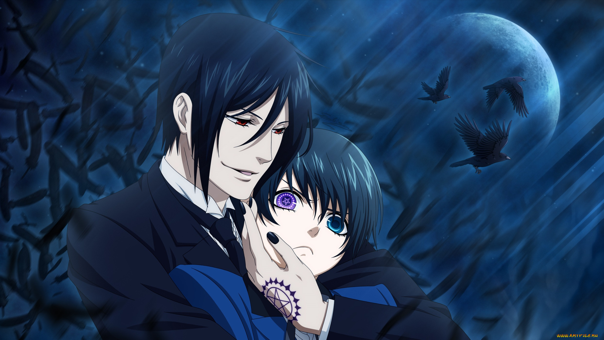 kuroshitsuji, аниме, персонажи