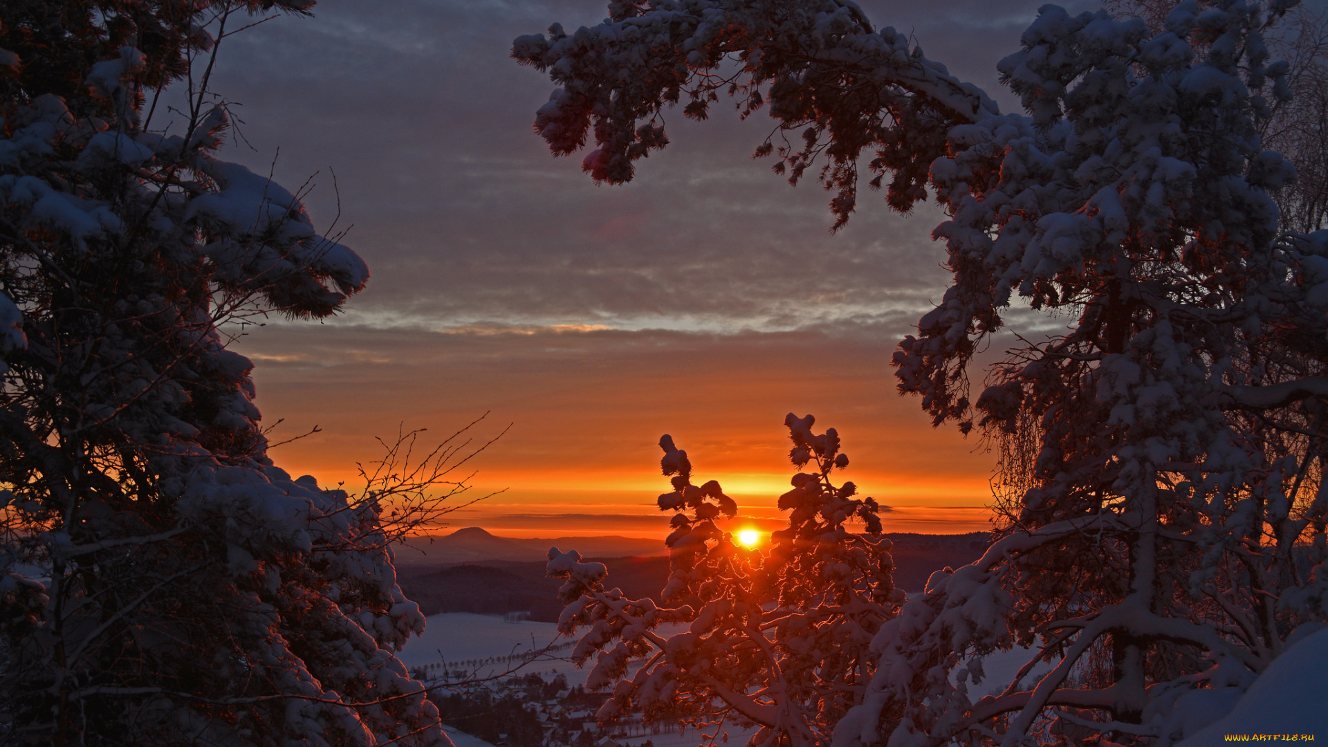 природа, восходы, закаты, рассвет