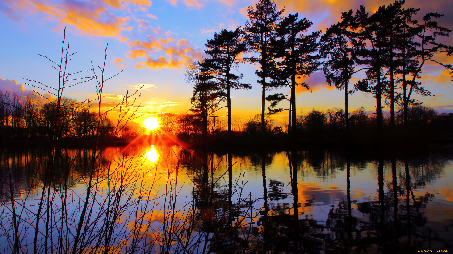 природа, восходы, закаты, рассвет