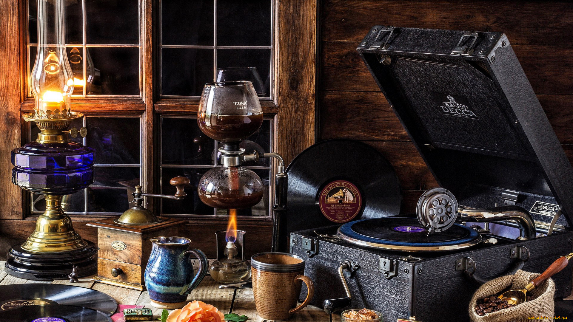 разное, ретро, , винтаж, лампа, пластинки, патефон