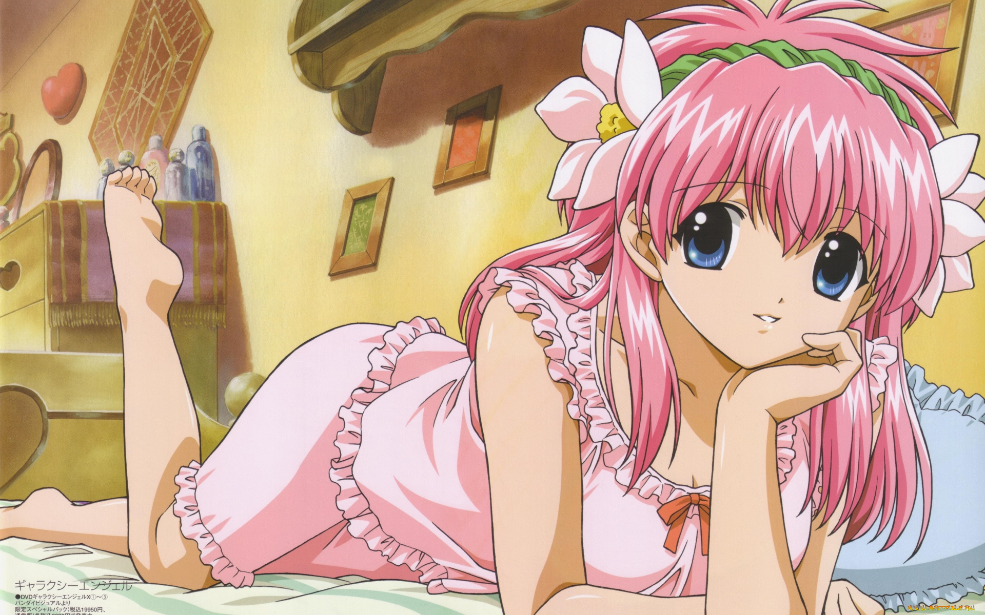 girls, аниме, galaxy, angel