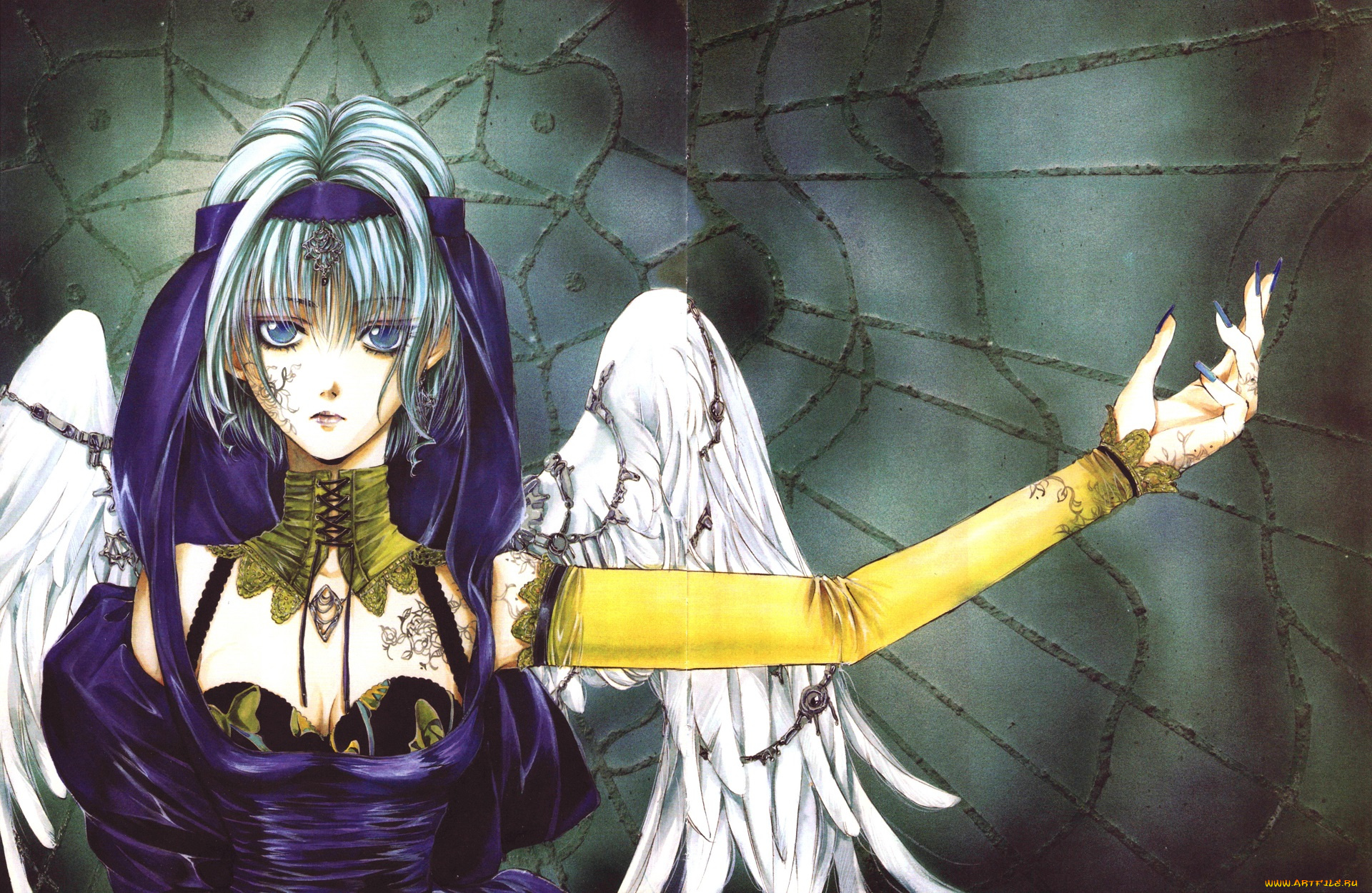 аниме, angel, sanctuary, девушка