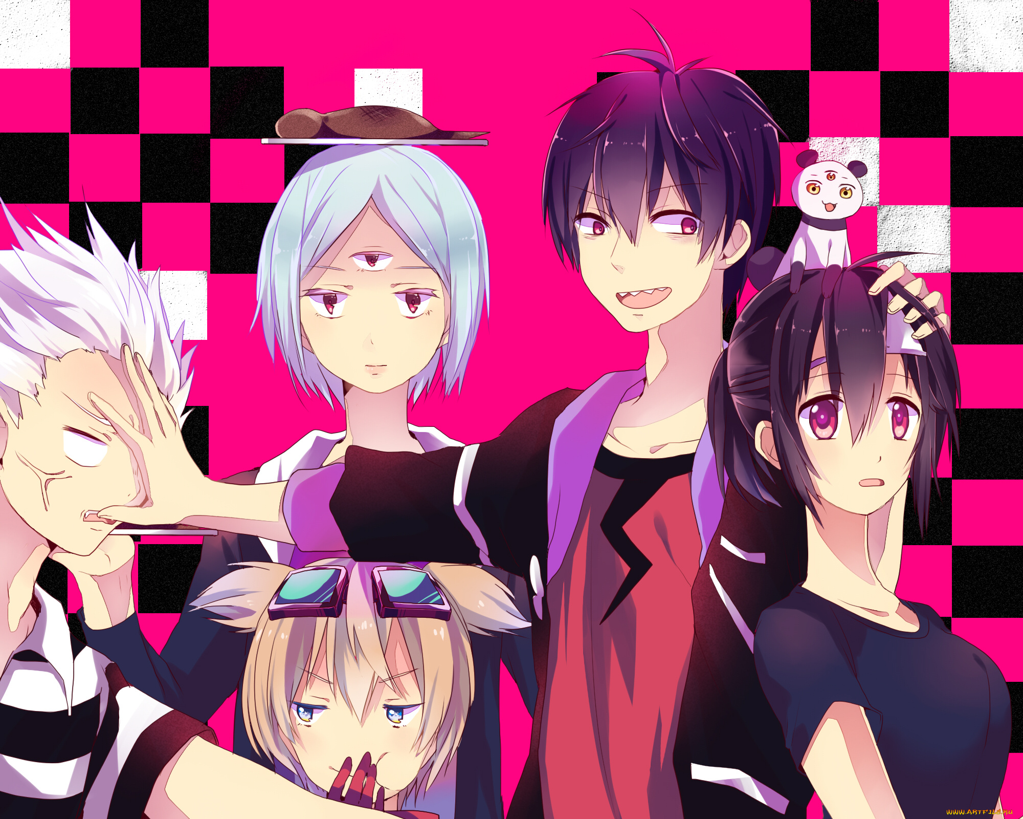 аниме, blood, lad, кровавый, парень