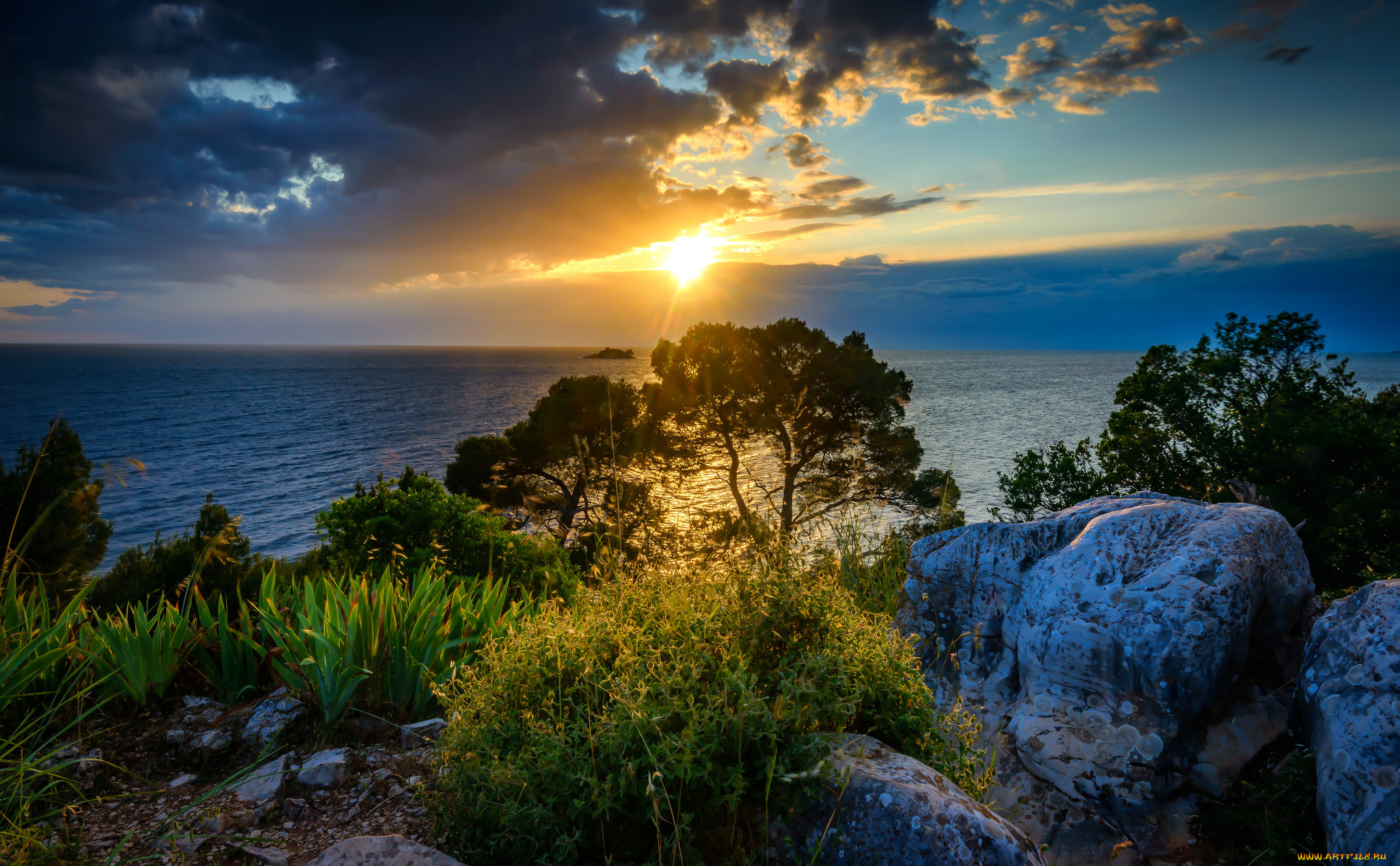 природа, восходы, закаты, рассвет