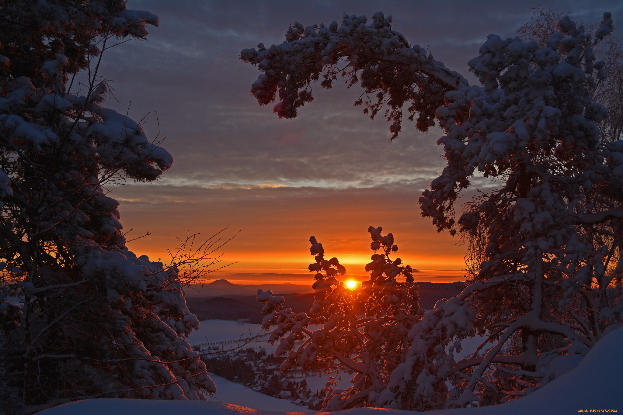 природа, восходы, закаты, рассвет