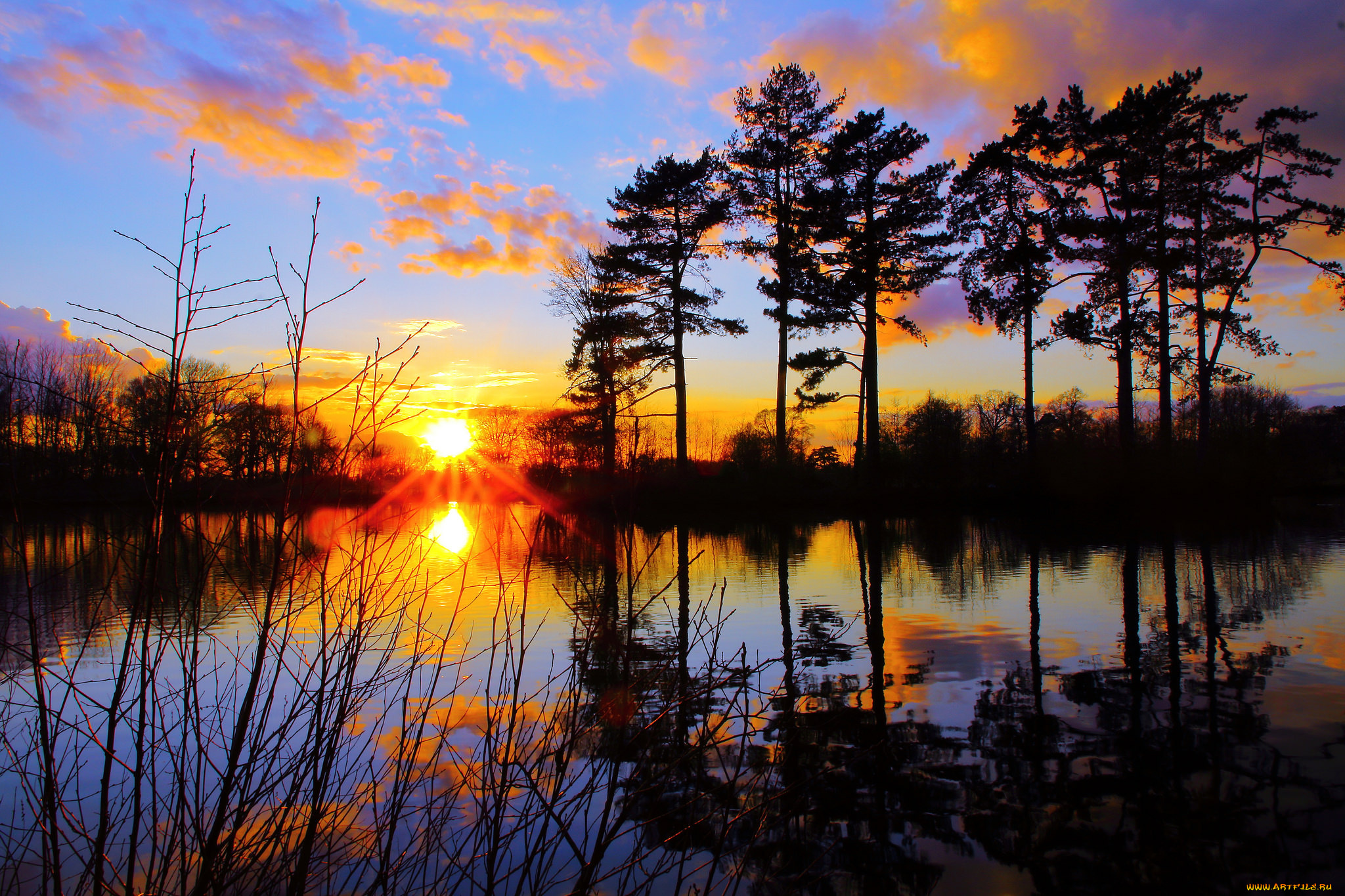 природа, восходы, закаты, рассвет