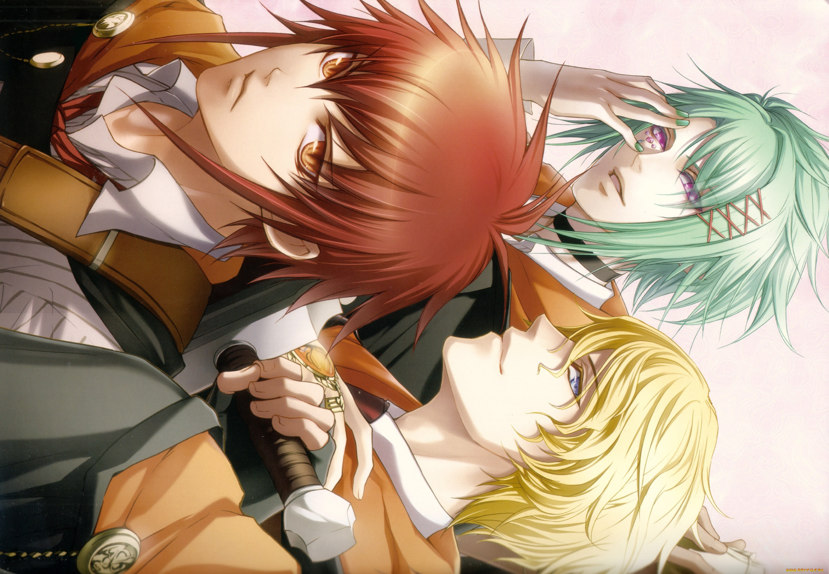 аниме, wand, of, fortune, парни